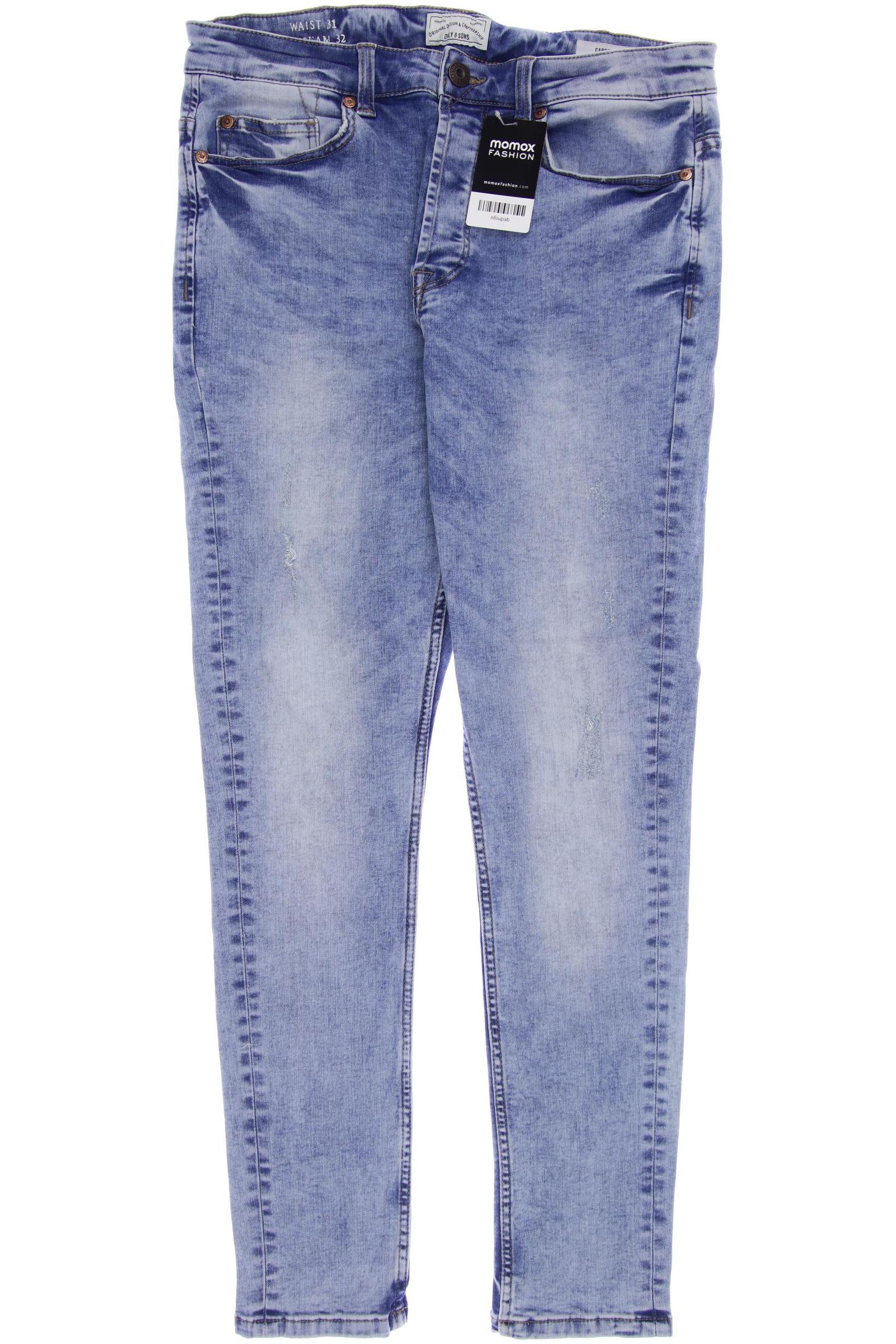 

Only & Sons Herren Jeans, blau, Gr. 31