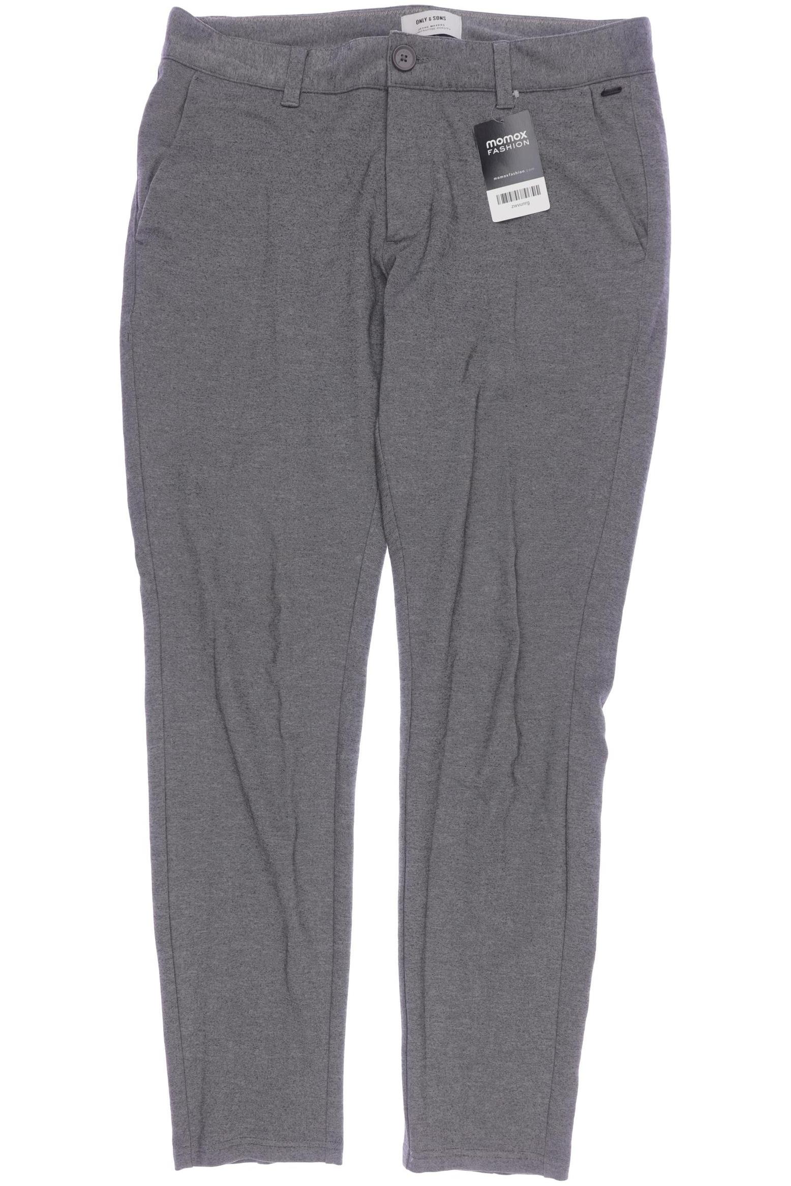 

Only & Sons Herren Stoffhose, grau, Gr. 32