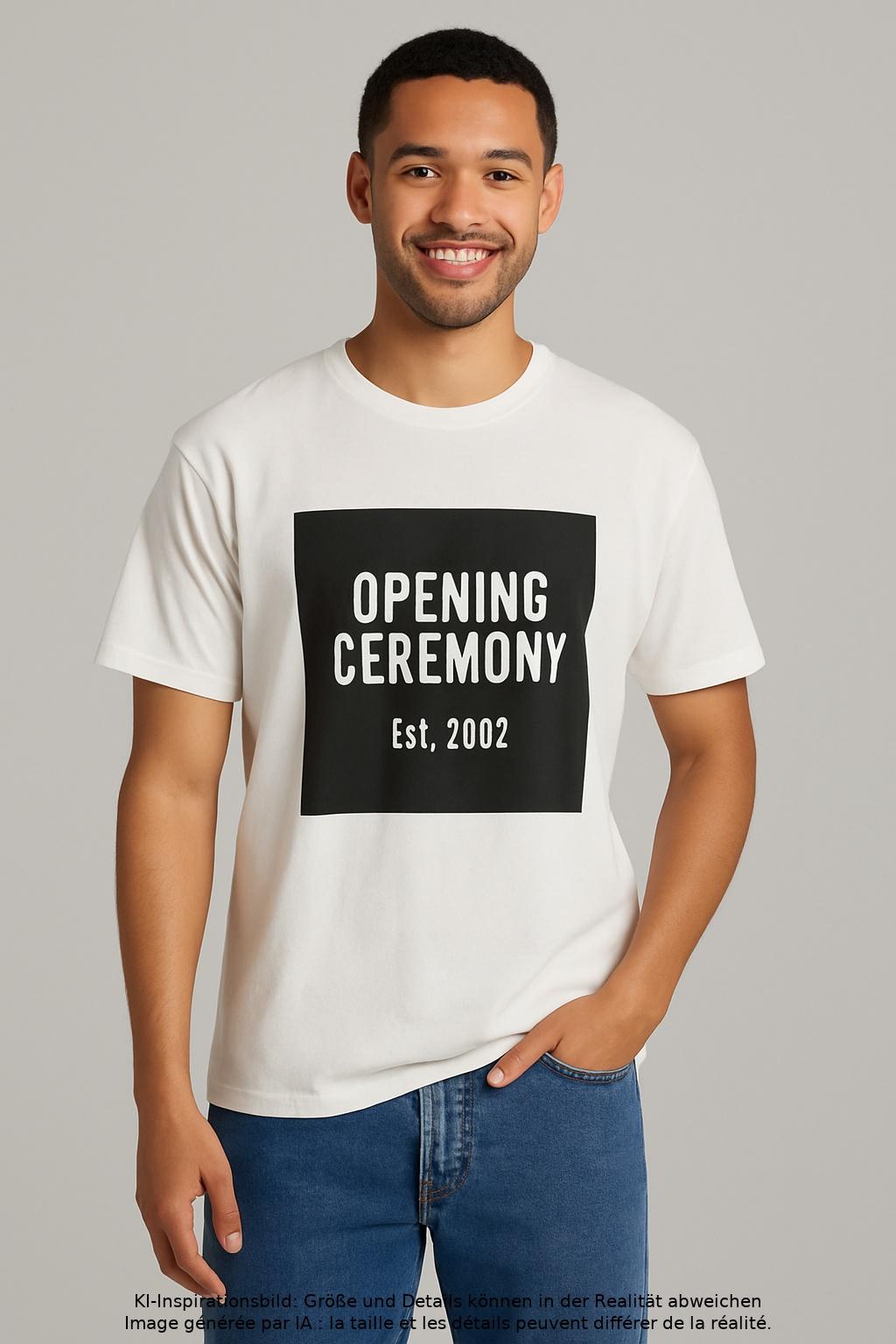 

Opening Ceremony Herren T-Shirt, weiß, Gr. 48