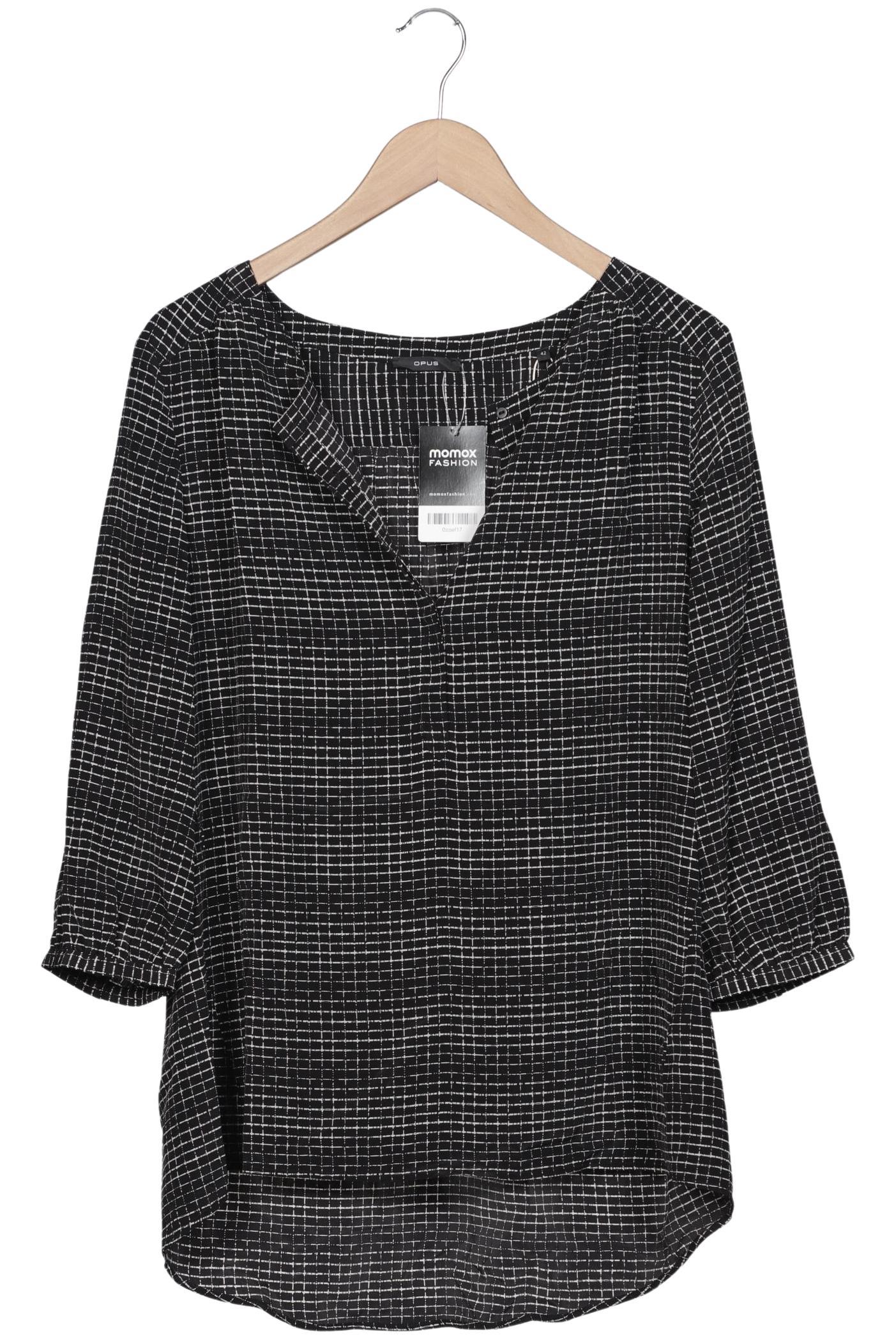 

Opus Damen Bluse, schwarz, Gr. 42