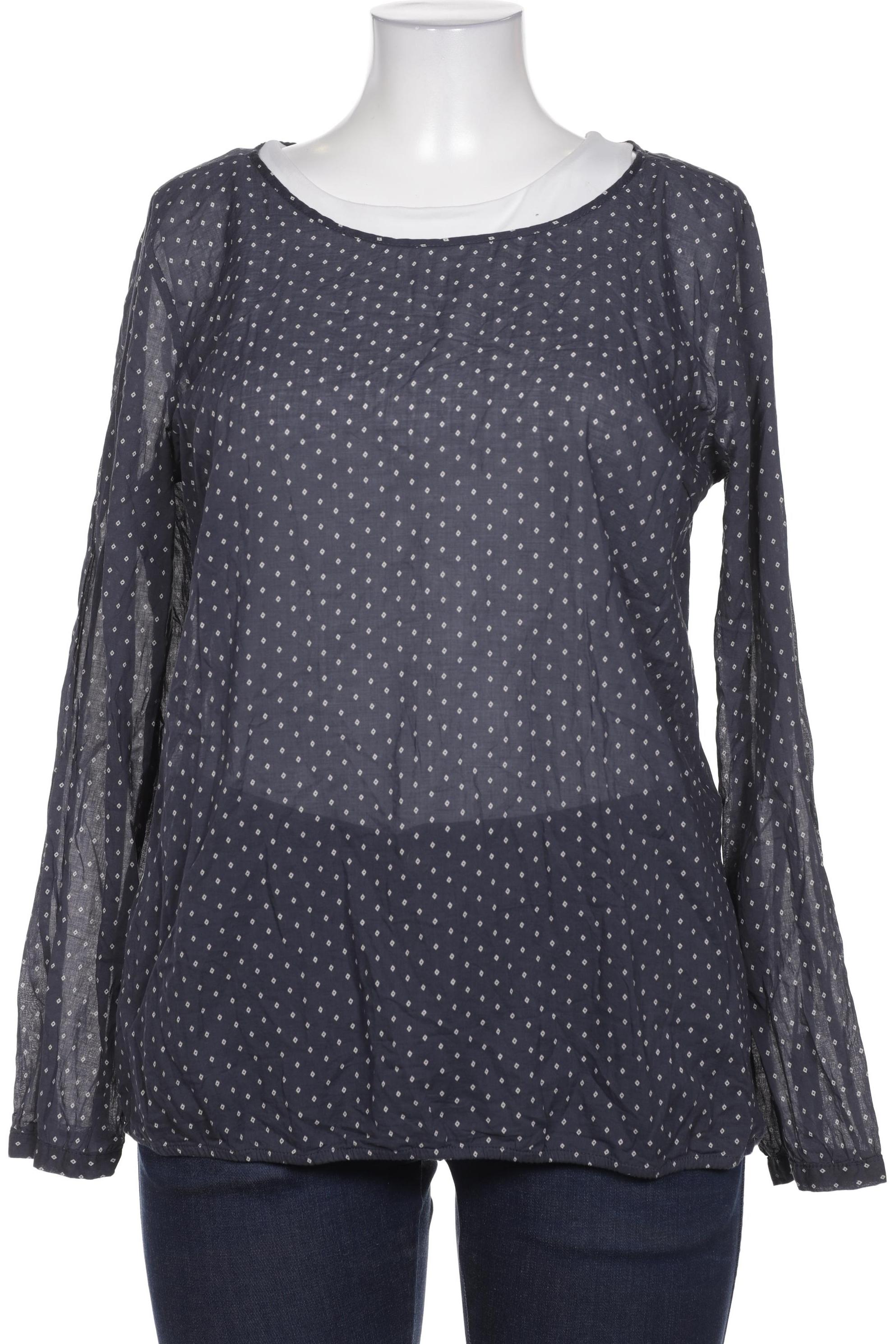 

Opus Damen Bluse, marineblau, Gr. 44