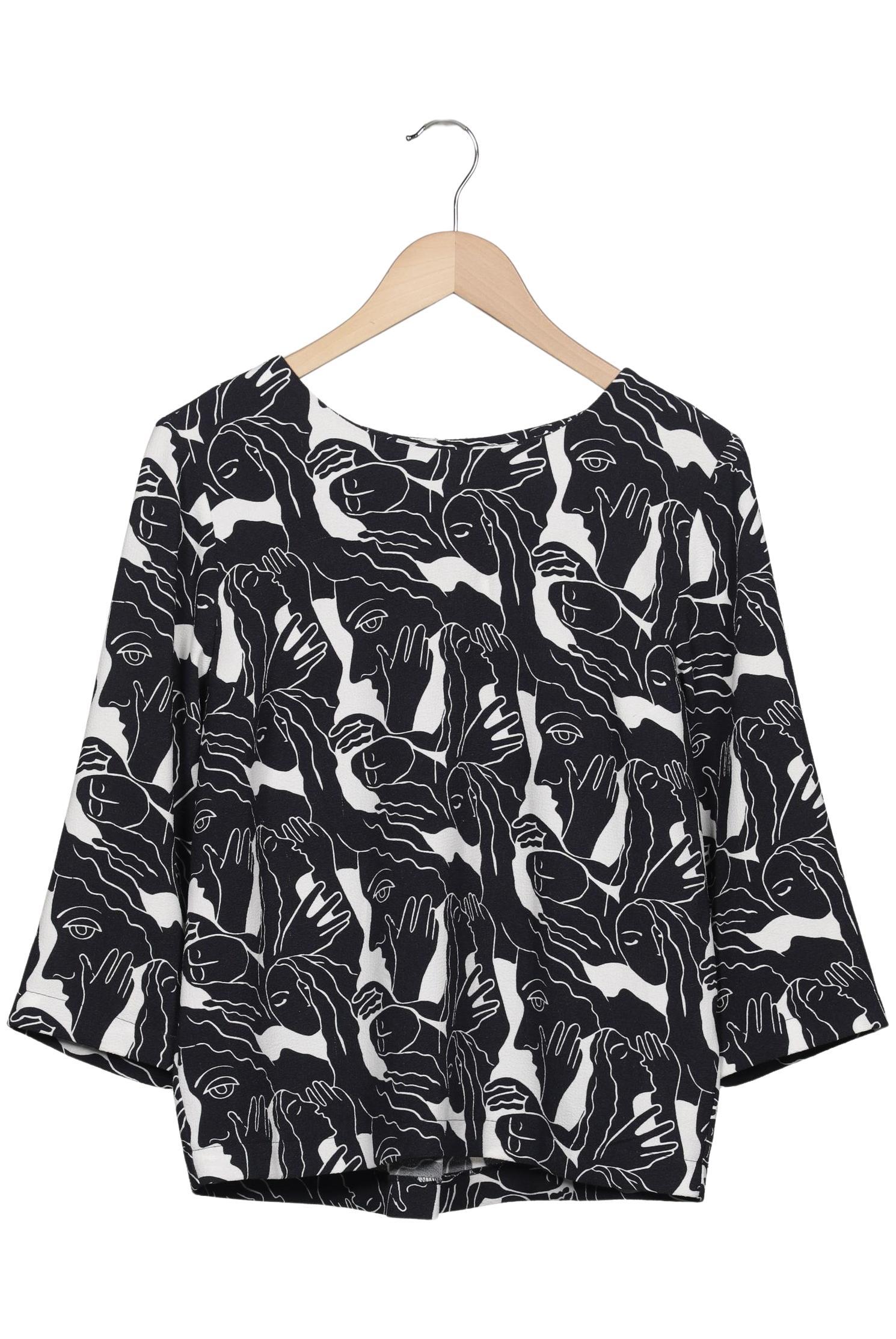 

Opus Damen Bluse, marineblau, Gr. 40