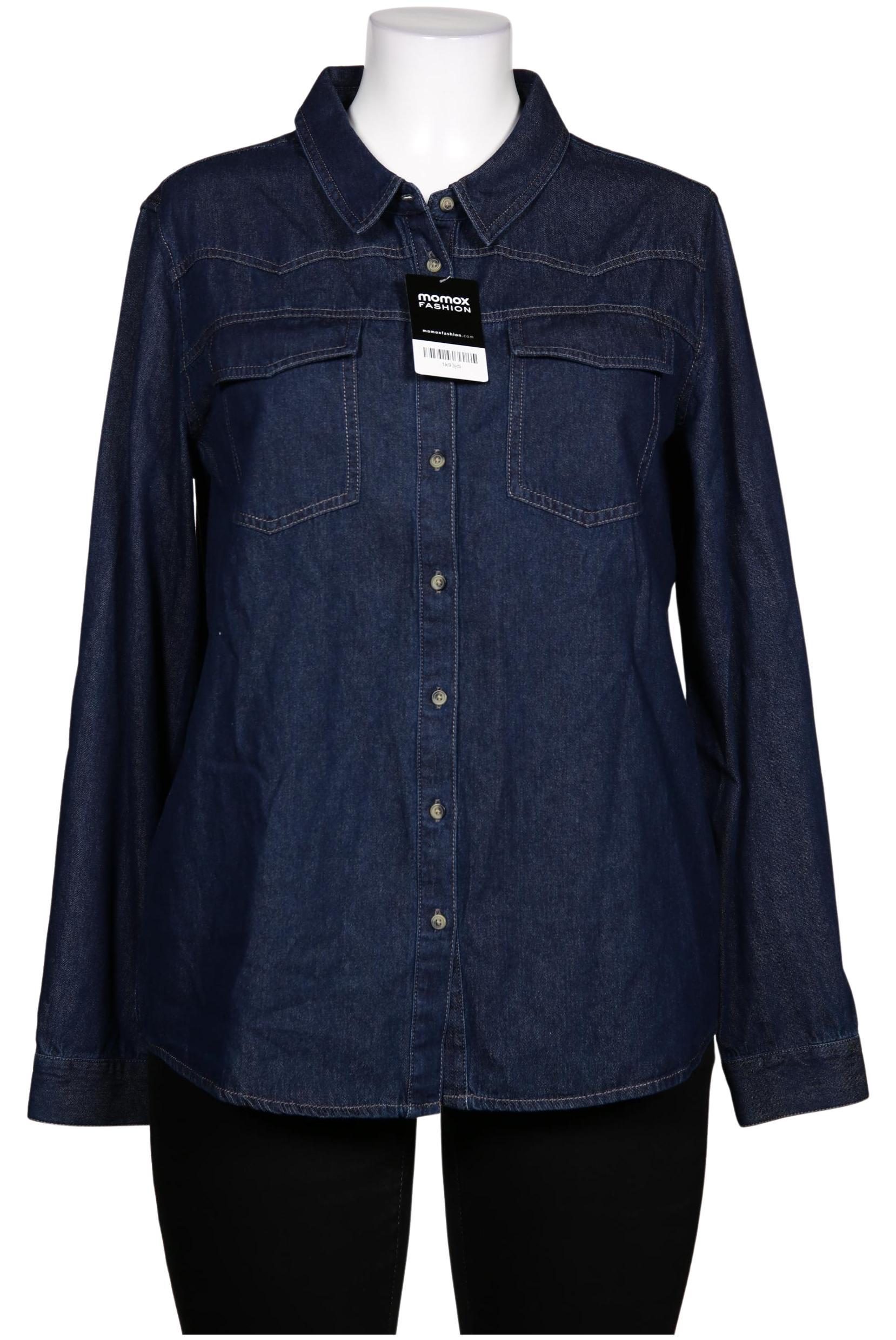 

Opus Damen Bluse, marineblau, Gr. 44