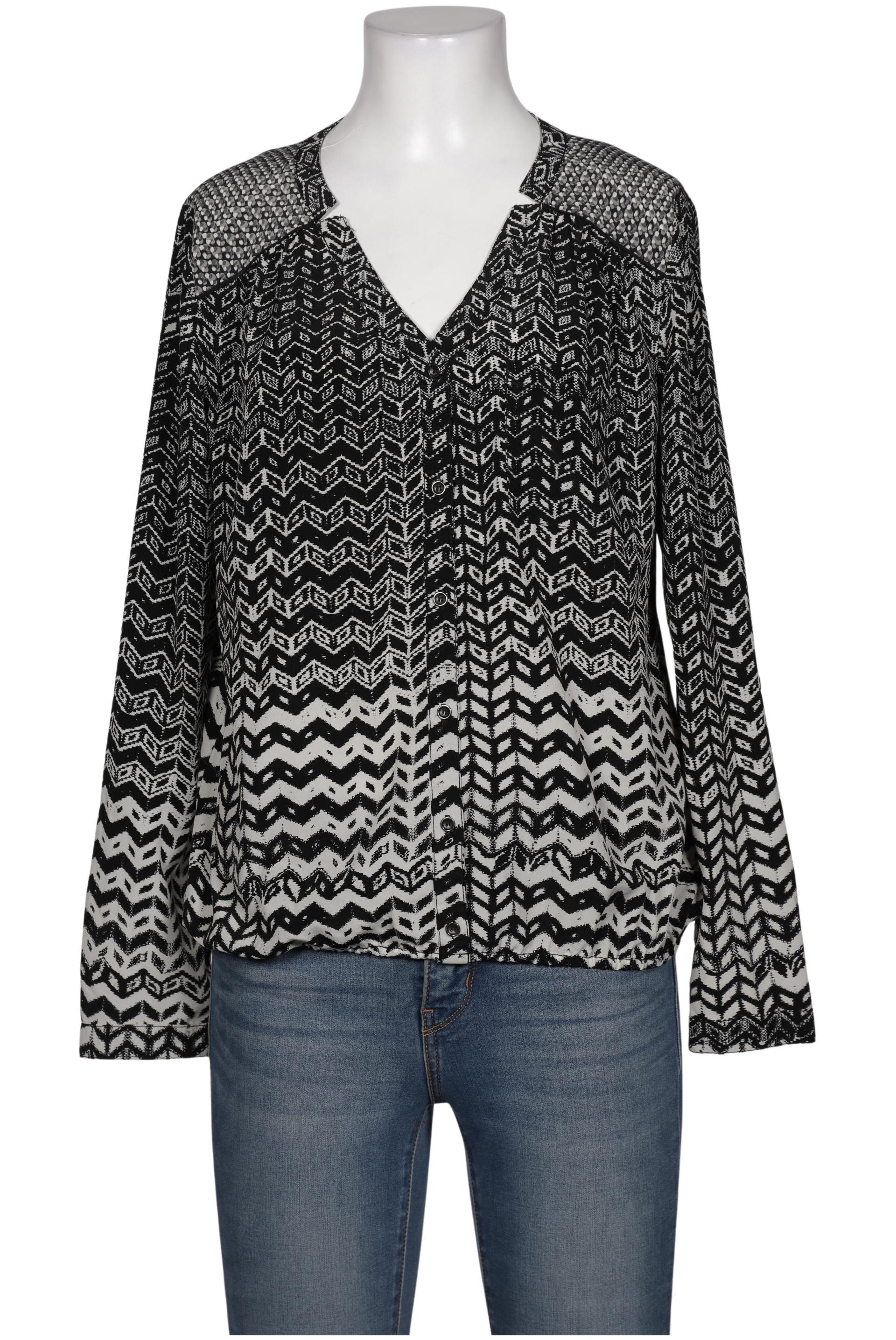 

Opus Damen Bluse, schwarz, Gr. 38