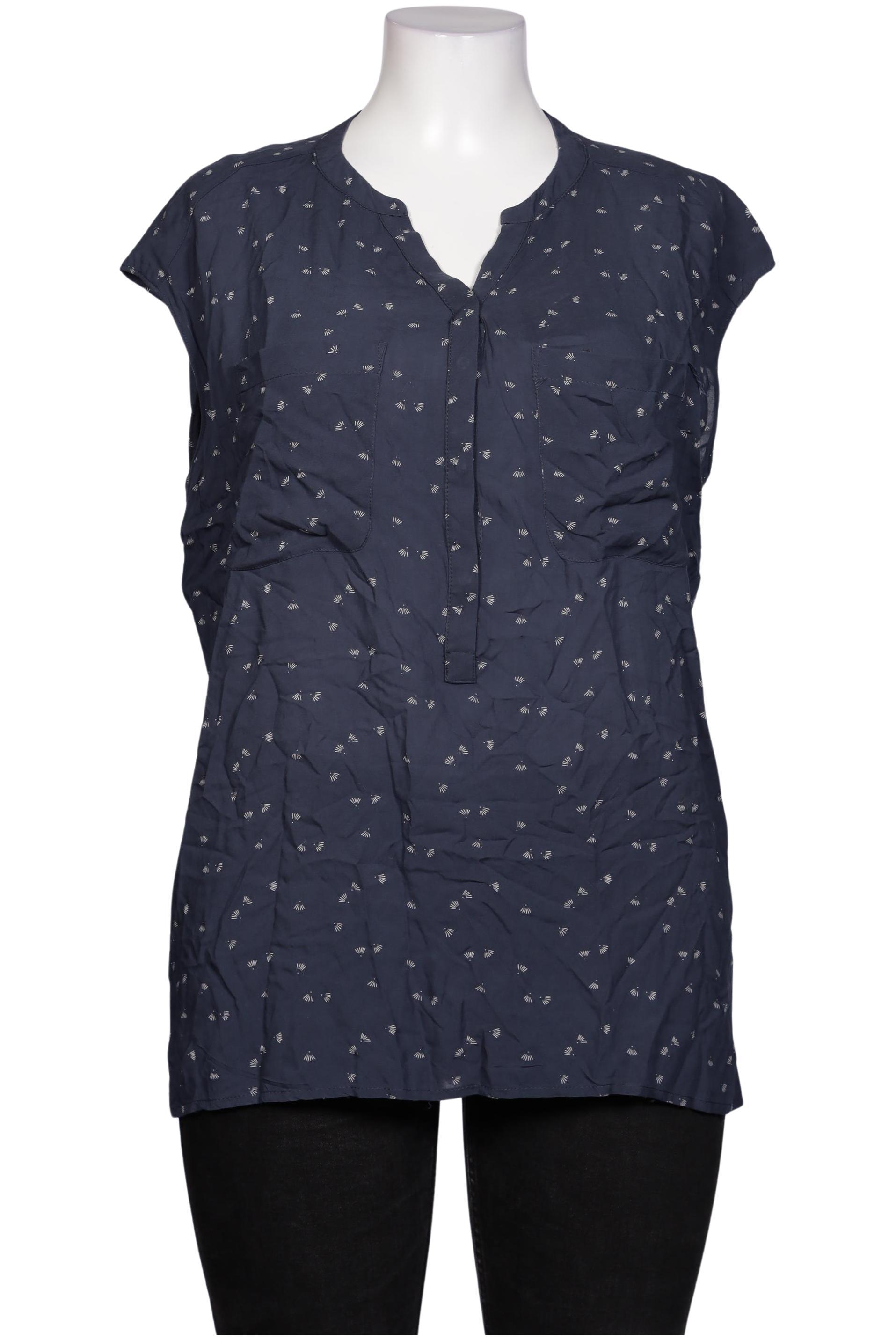 

Opus Damen Bluse, marineblau, Gr. 42