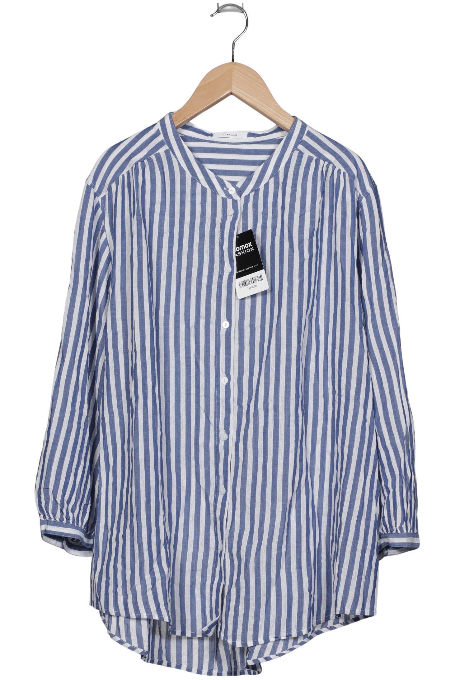 

Opus Damen Bluse, blau, Gr. 42
