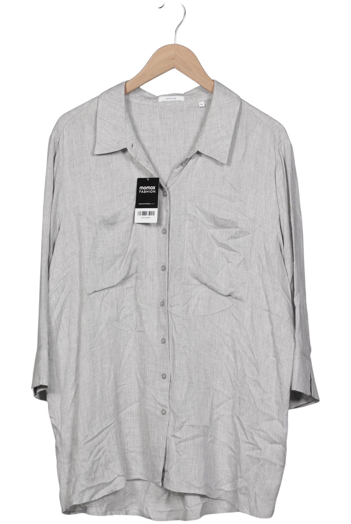 

Opus Damen Bluse, grau, Gr. 44