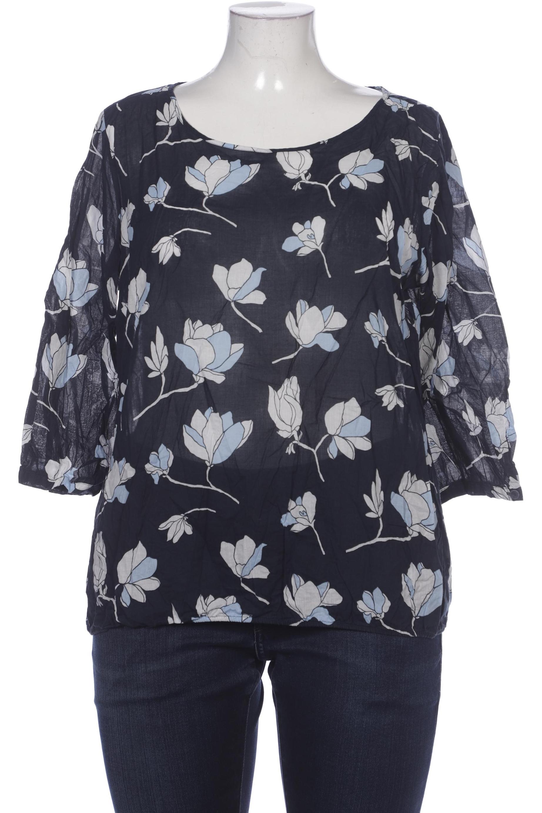 

Opus Damen Bluse, marineblau, Gr. 44