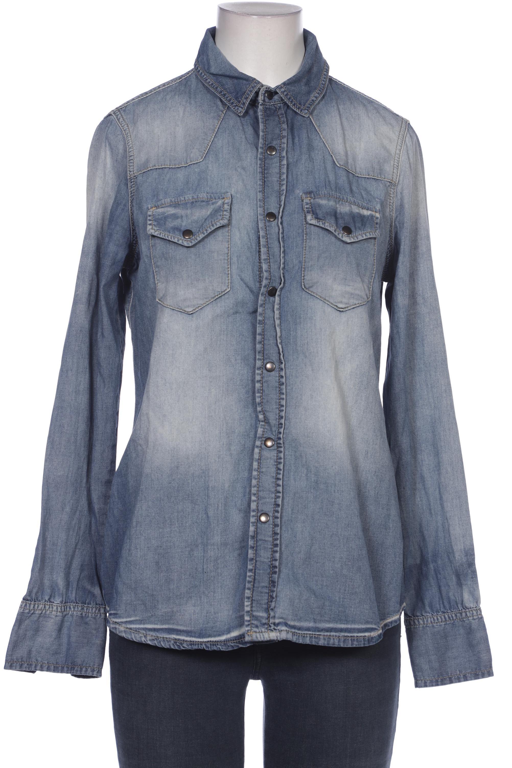 

Opus Damen Bluse, blau, Gr. 38