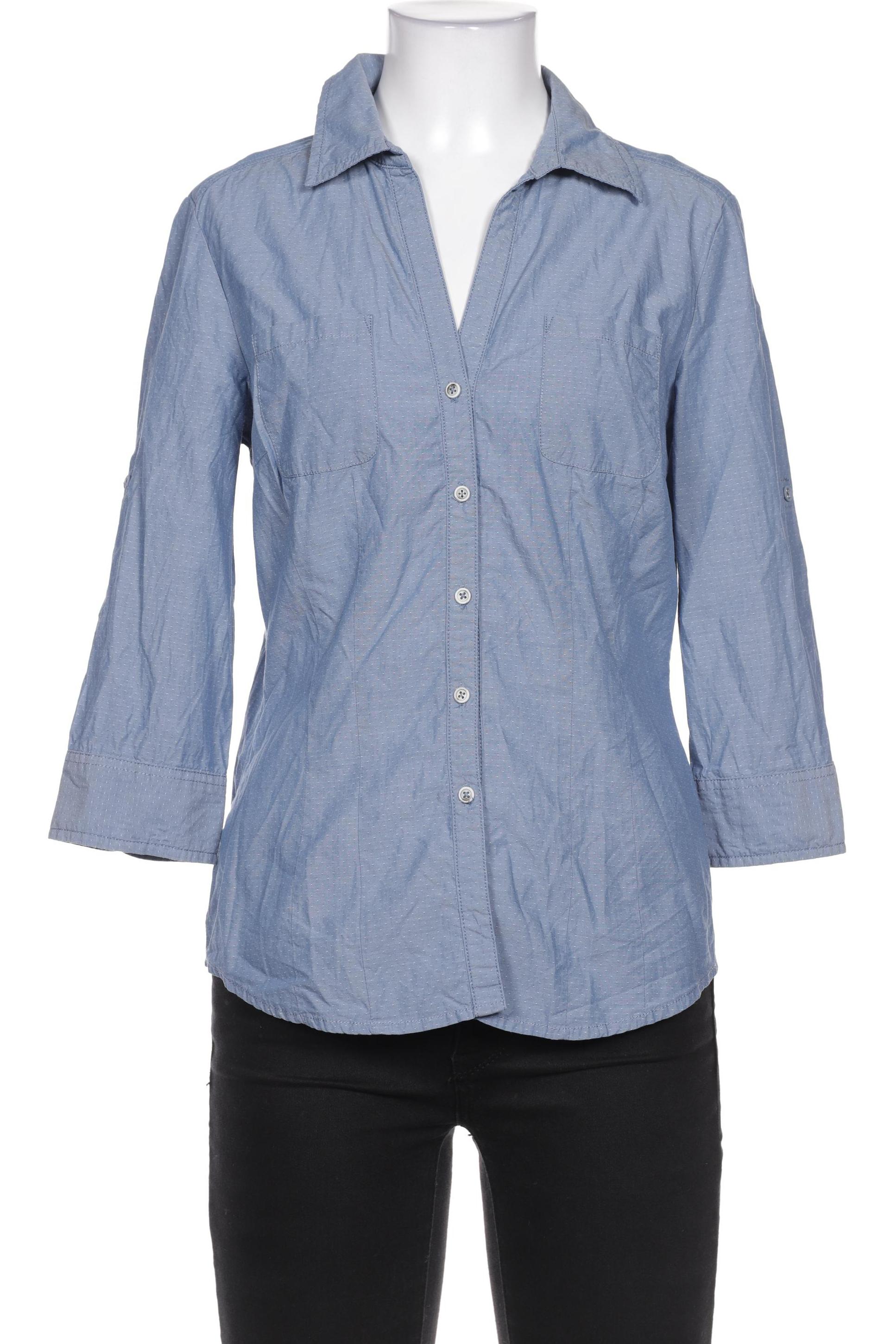 

Opus Damen Bluse, blau, Gr. 38
