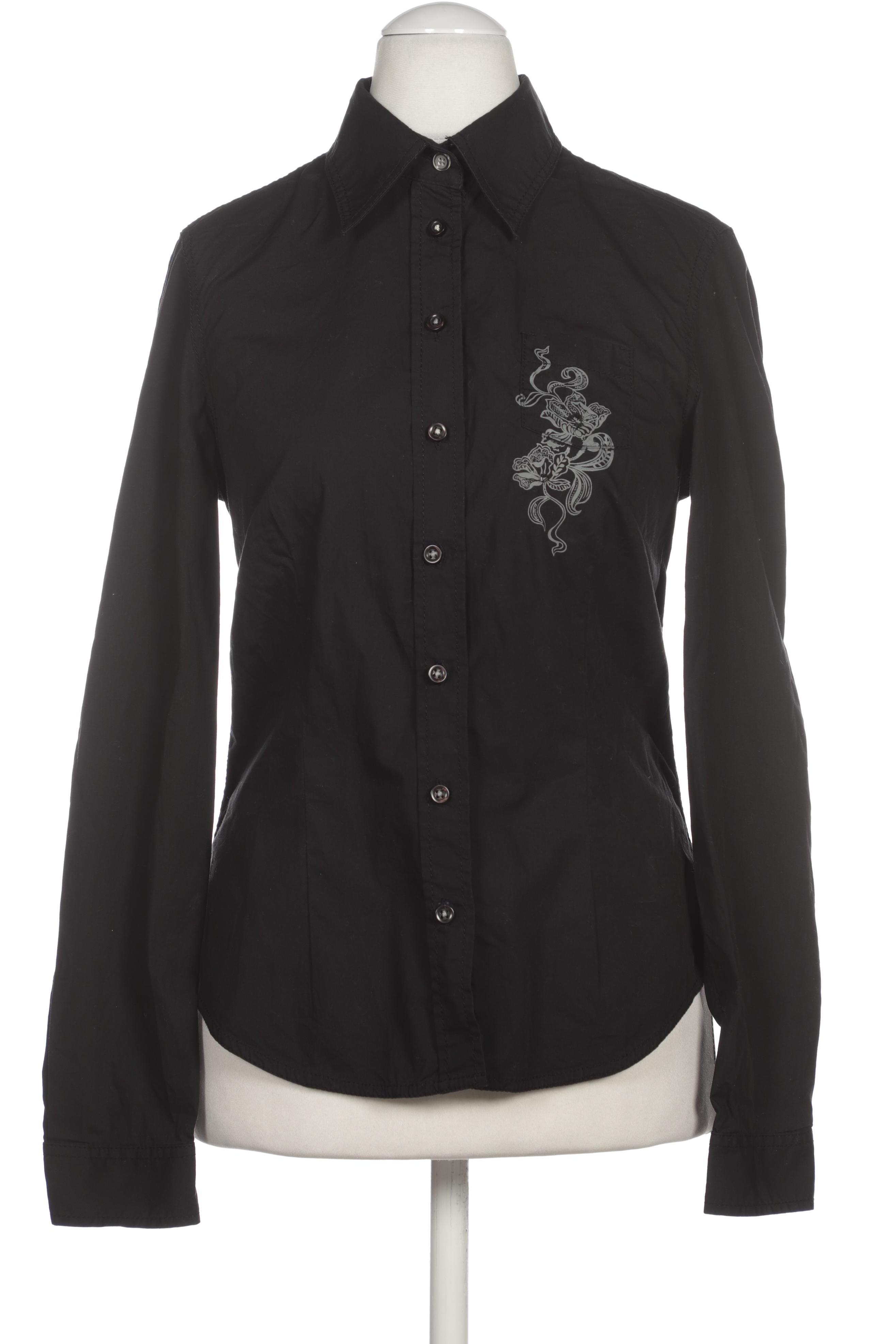 

Opus Damen Bluse, schwarz, Gr. 38