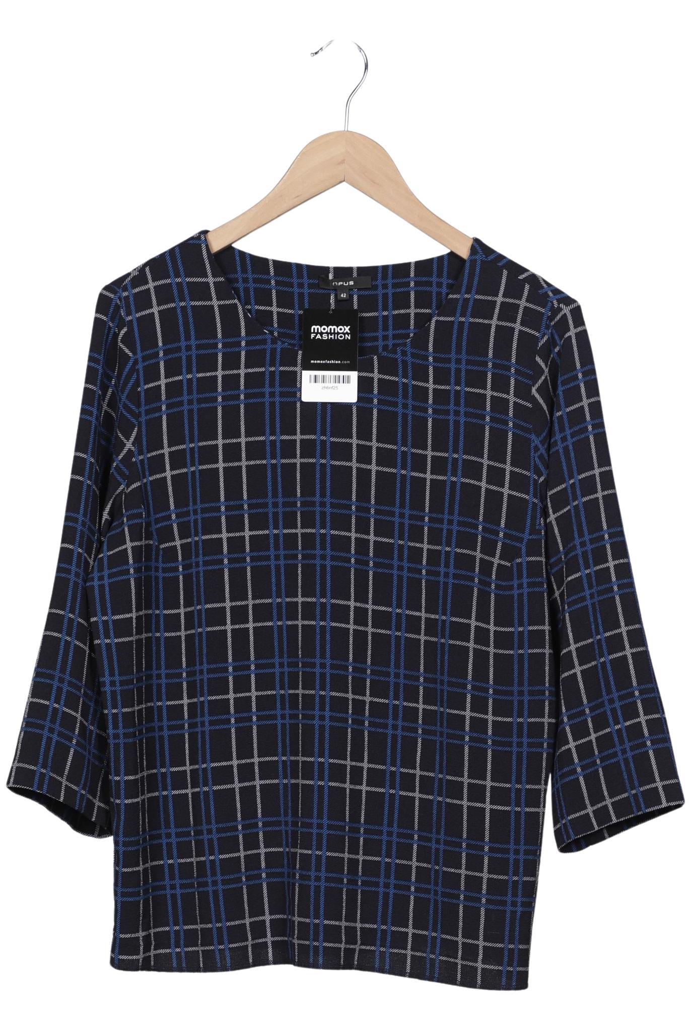 

Opus Damen Bluse, marineblau, Gr. 42