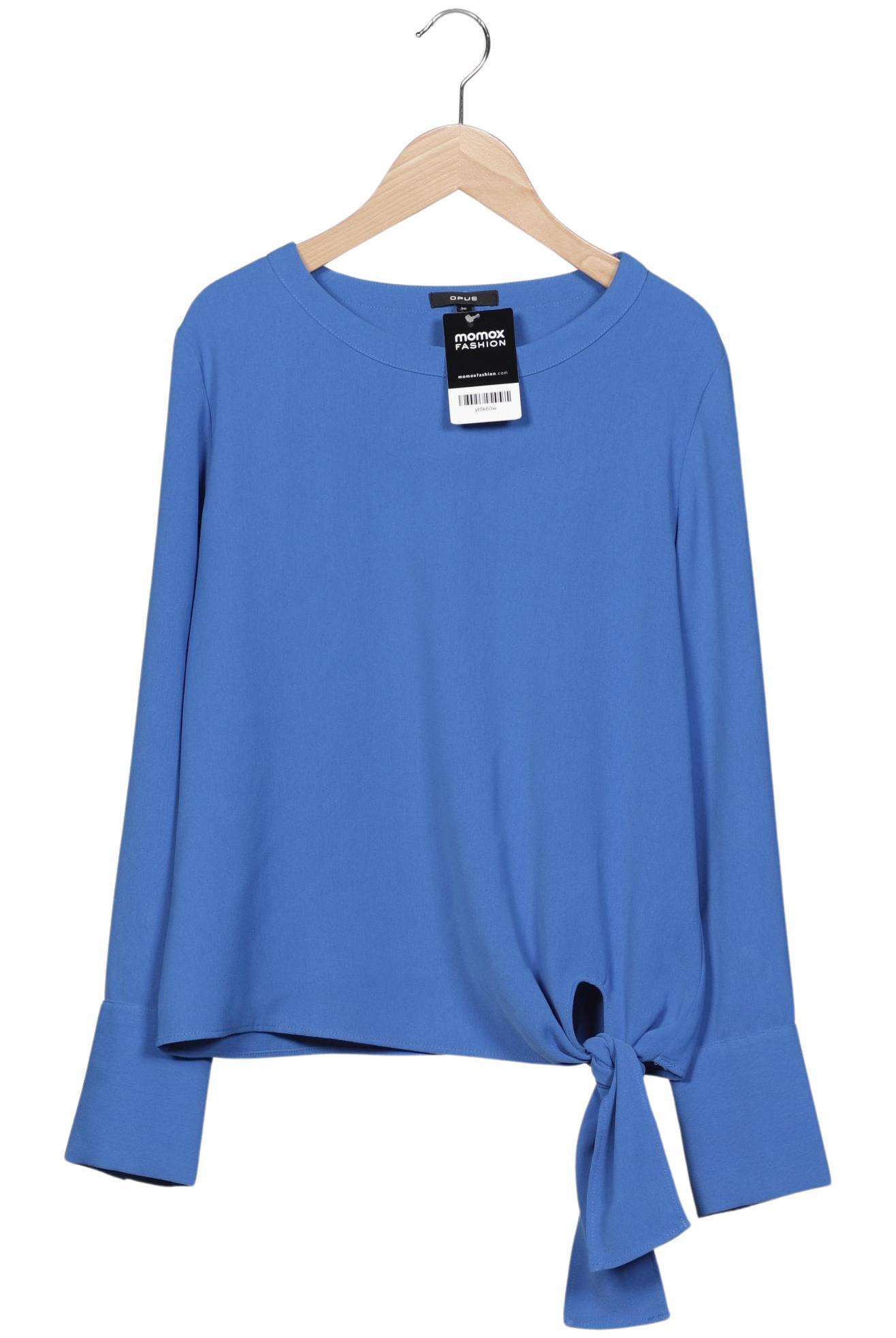 

Opus Damen Bluse, blau, Gr. 36