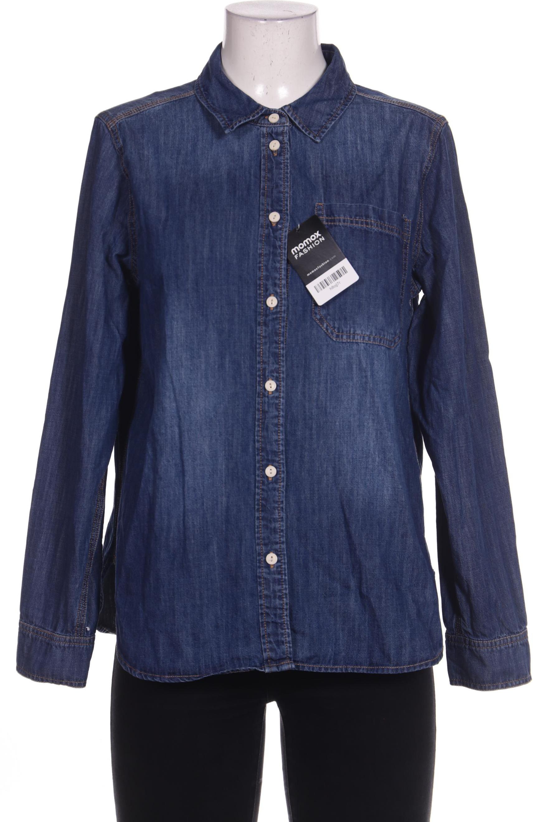 

Opus Damen Bluse, blau, Gr. 40