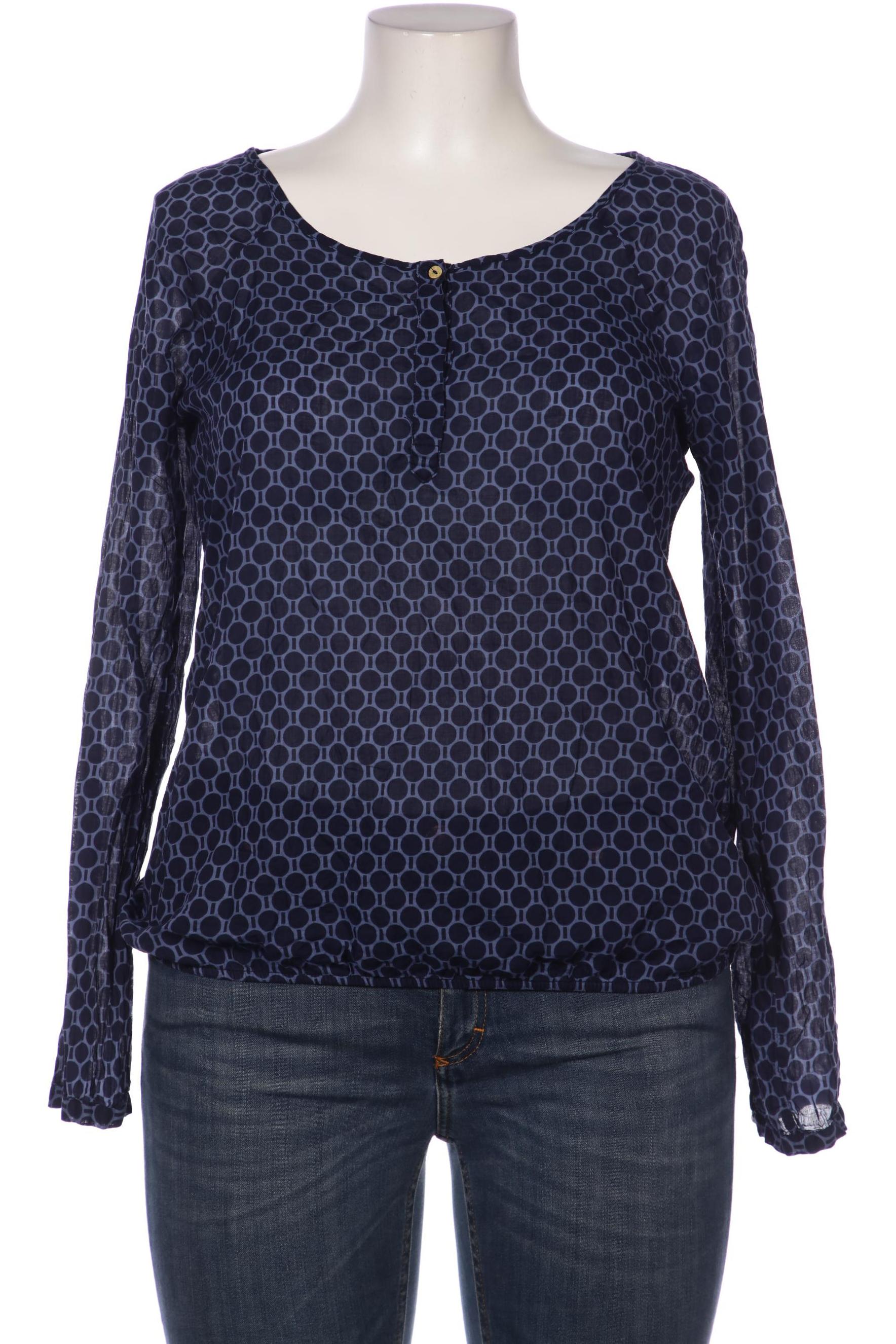 

Opus Damen Bluse, marineblau, Gr. 40