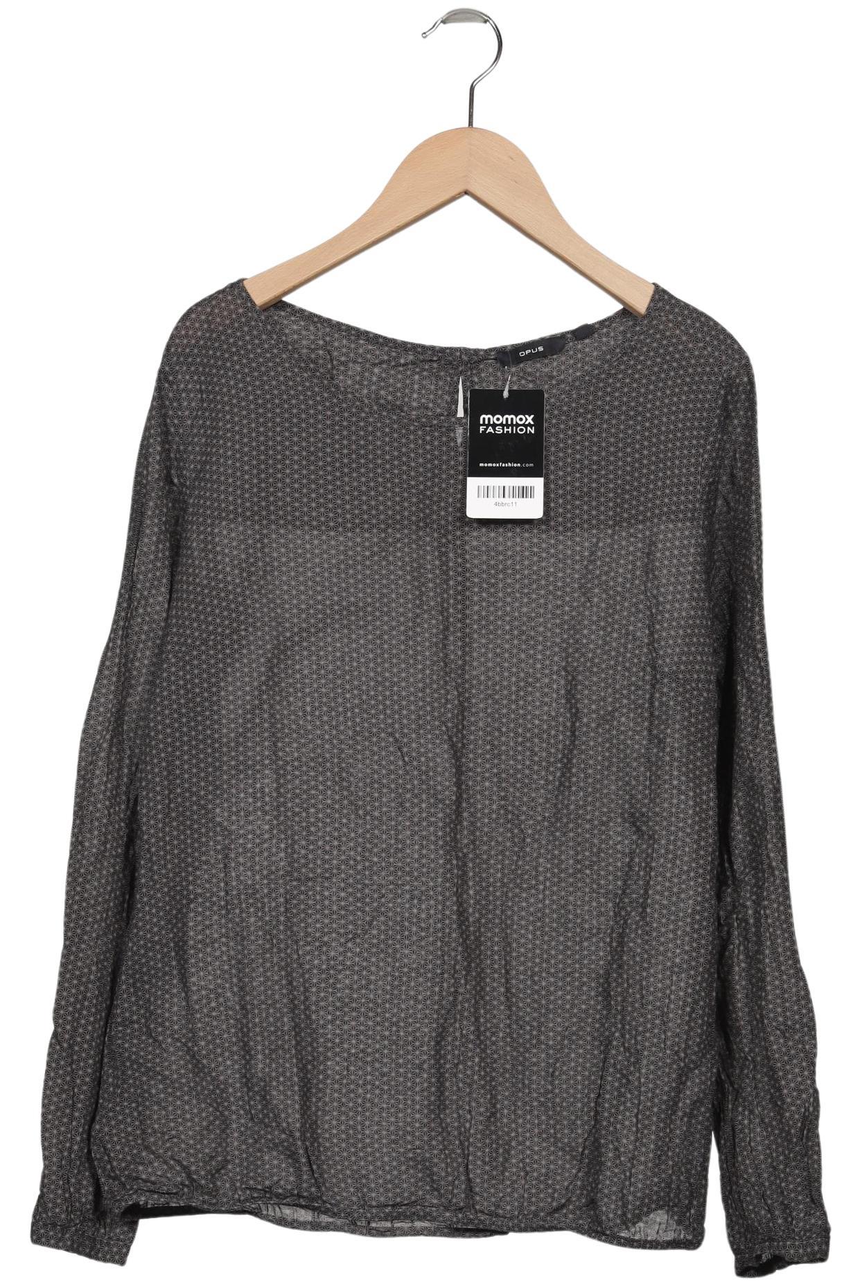 

Opus Damen Bluse, grau, Gr. 38