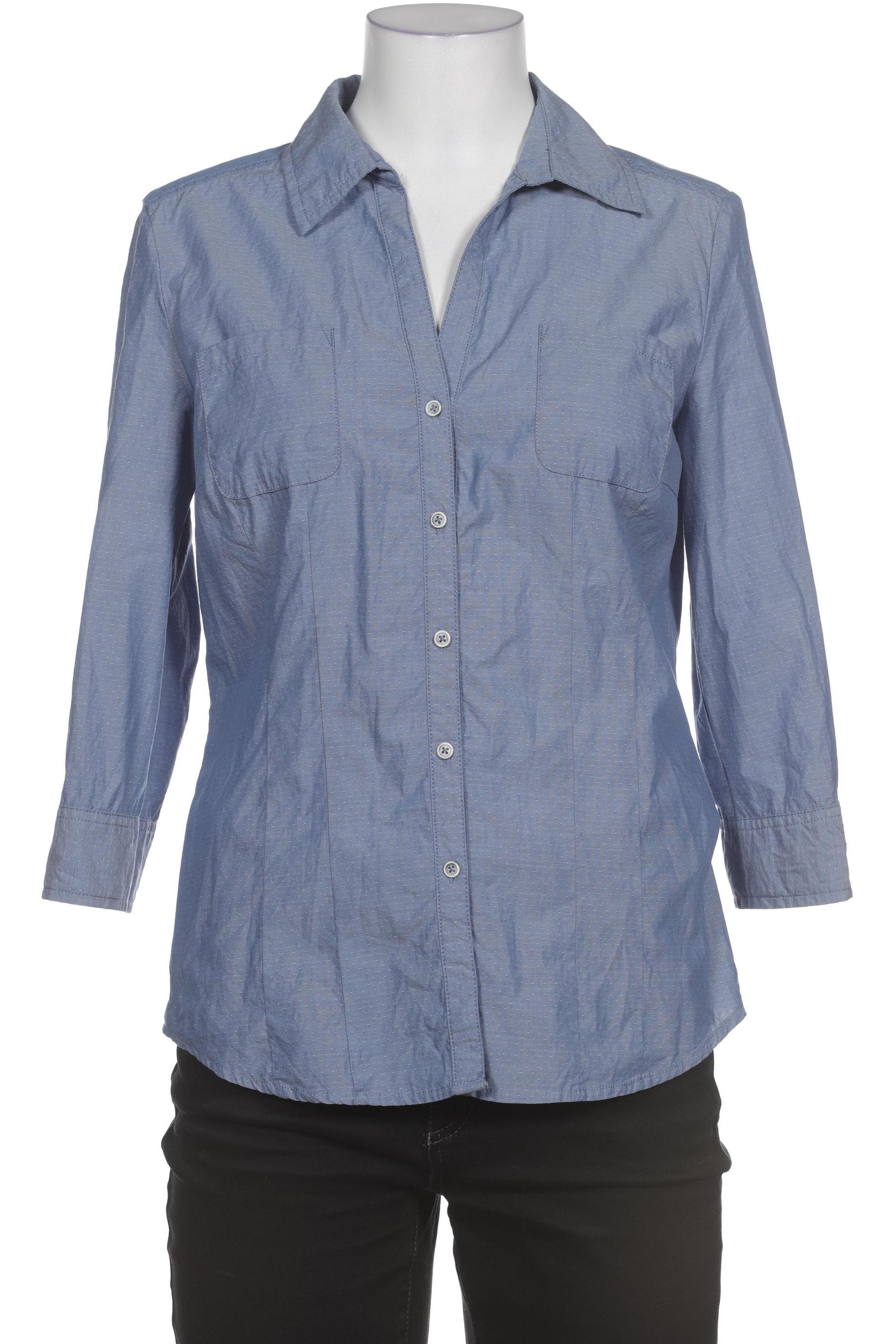 

Opus Damen Bluse, blau, Gr. 40