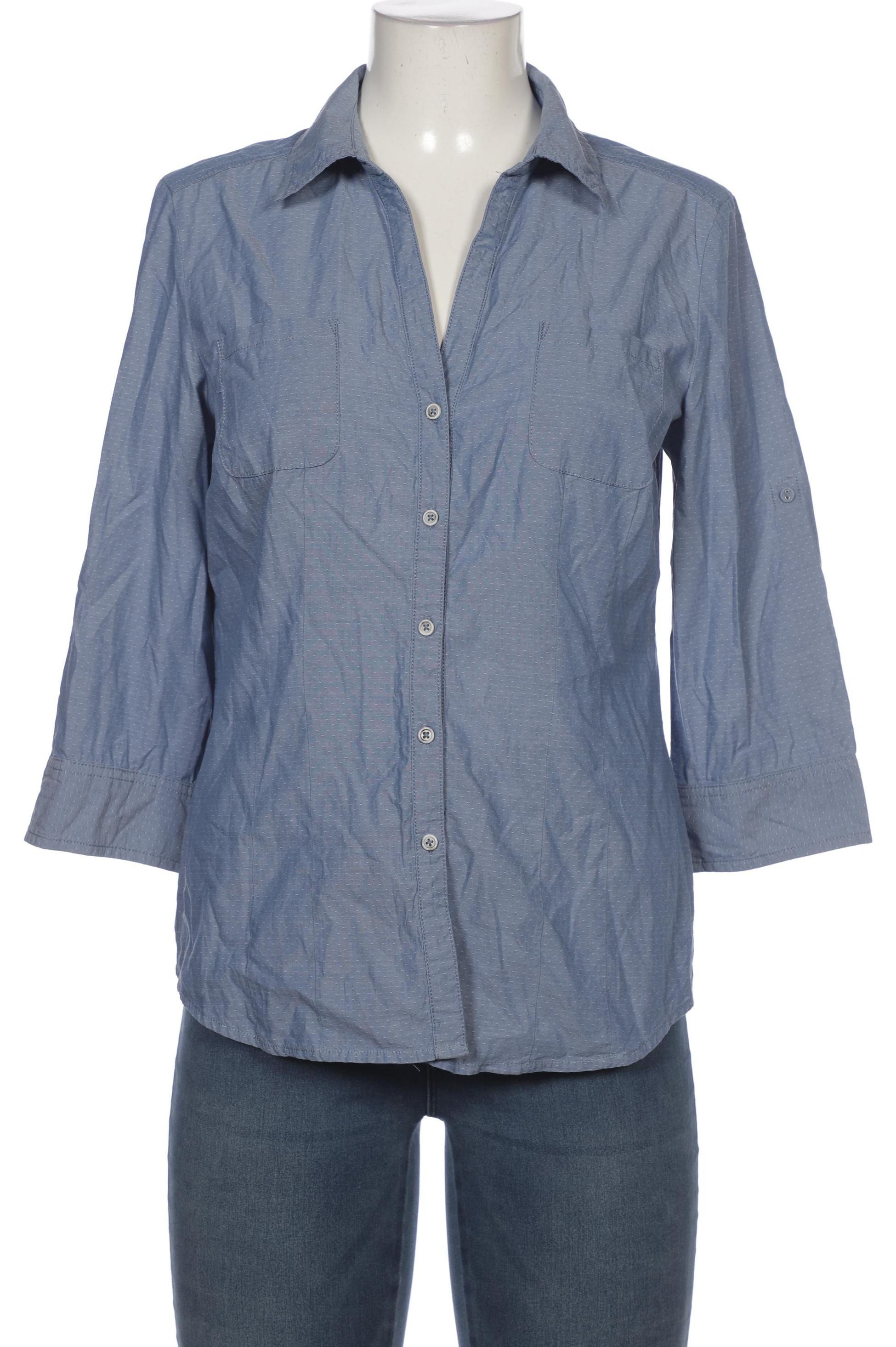 

Opus Damen Bluse, blau, Gr. 40