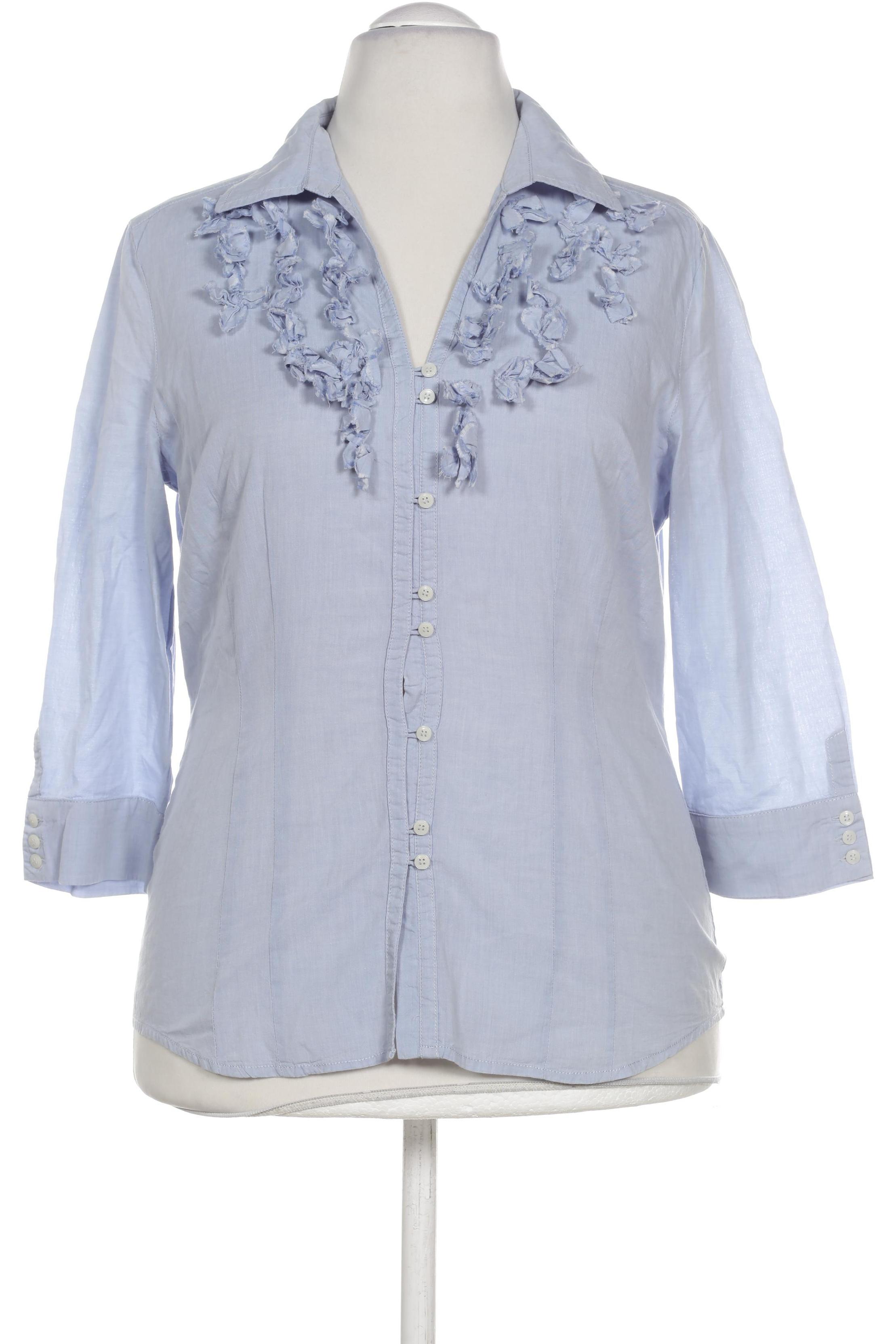 

Opus Damen Bluse, blau, Gr. 44