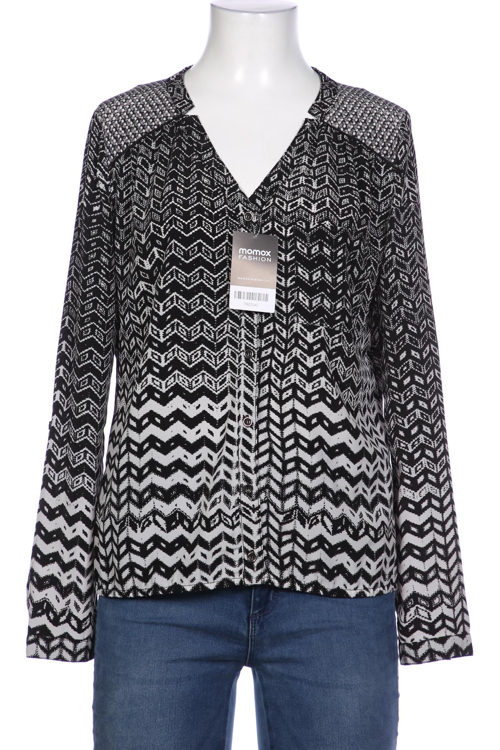 

Opus Damen Bluse, schwarz, Gr. 36