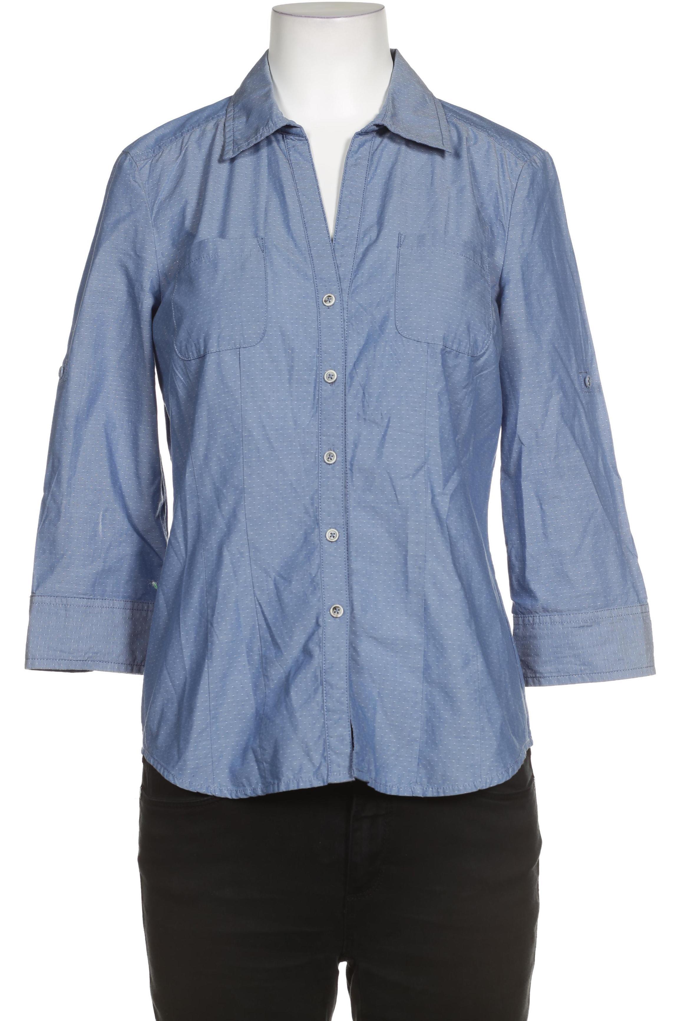 

Opus Damen Bluse, blau, Gr. 36