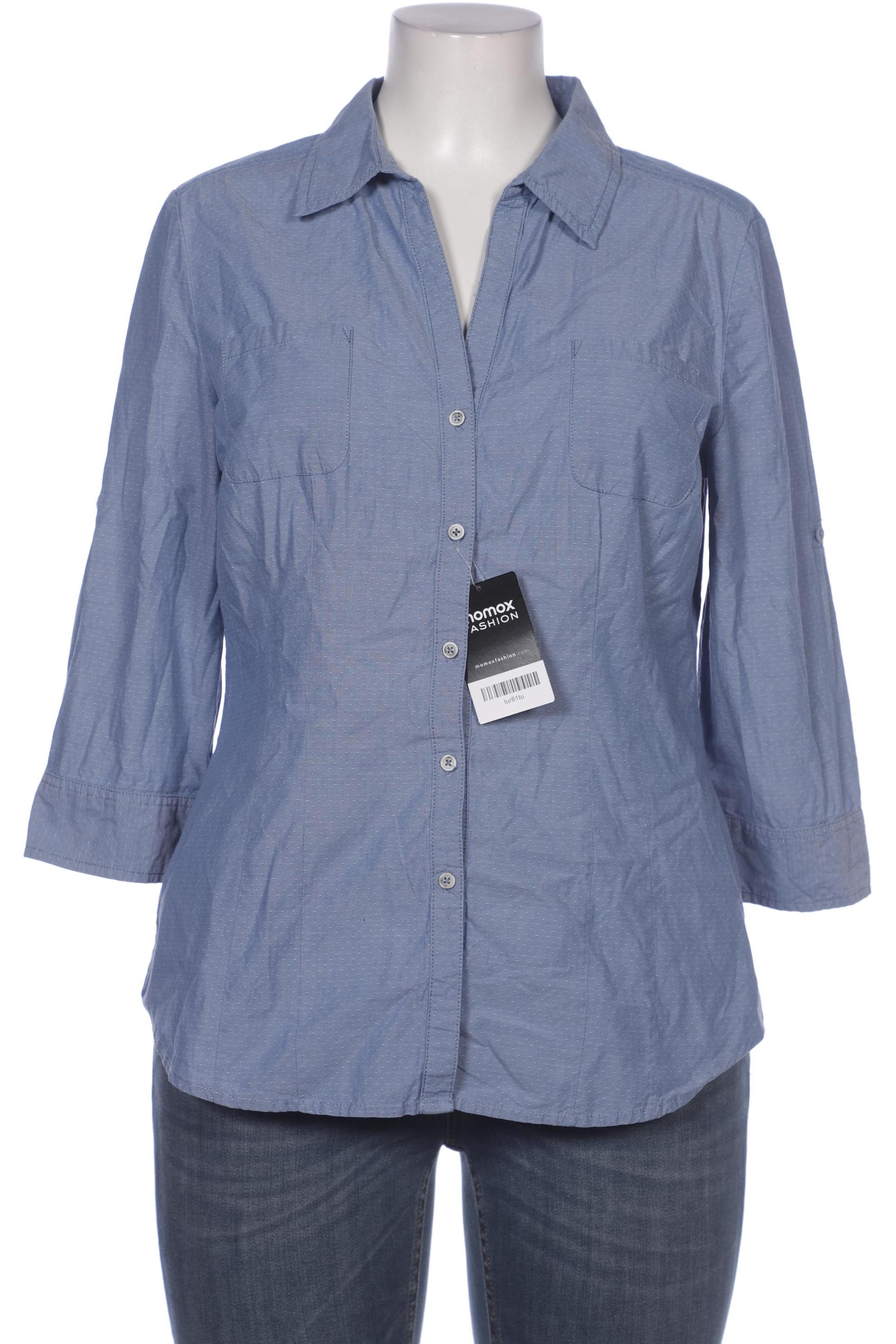 

Opus Damen Bluse, blau, Gr. 44