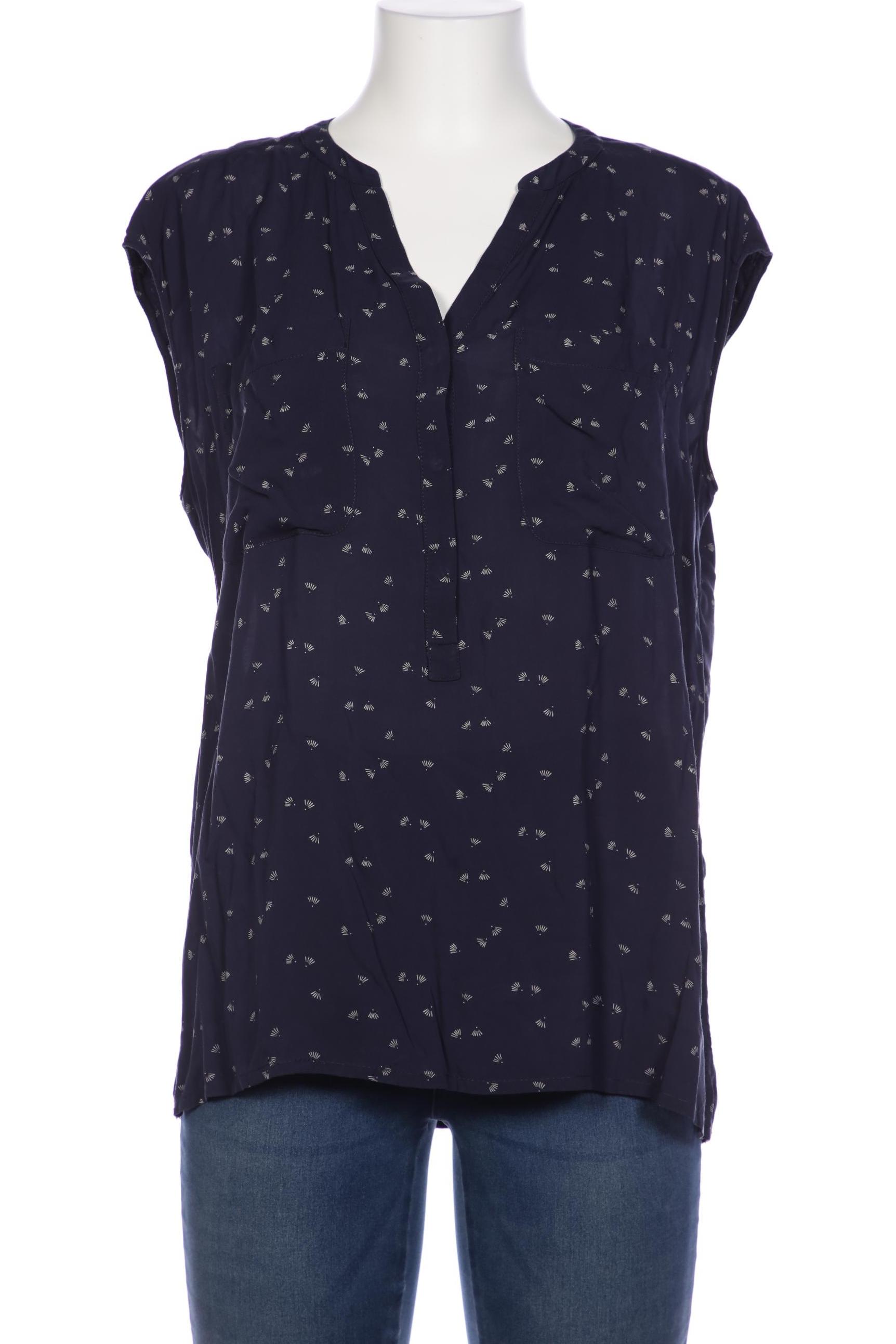 

Opus Damen Bluse, marineblau, Gr. 40