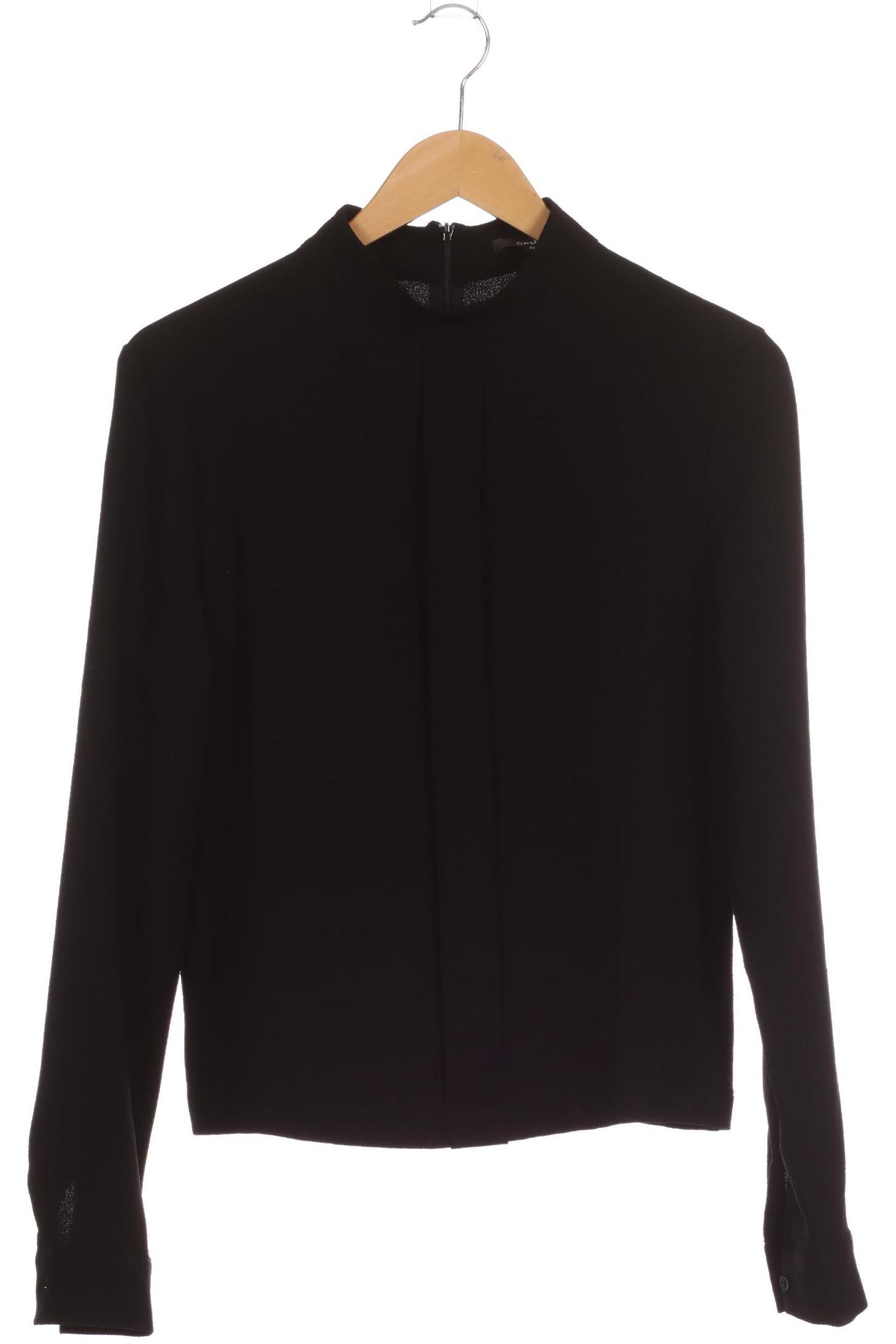

Opus Damen Bluse, schwarz, Gr. 36