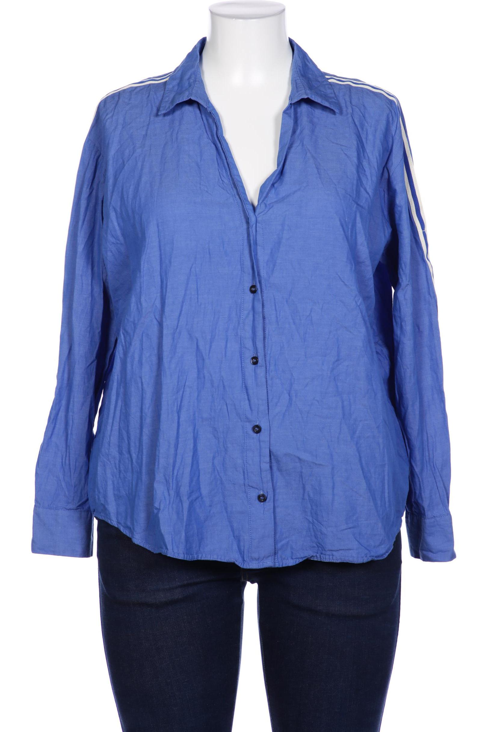 

Opus Damen Bluse, blau, Gr. 42