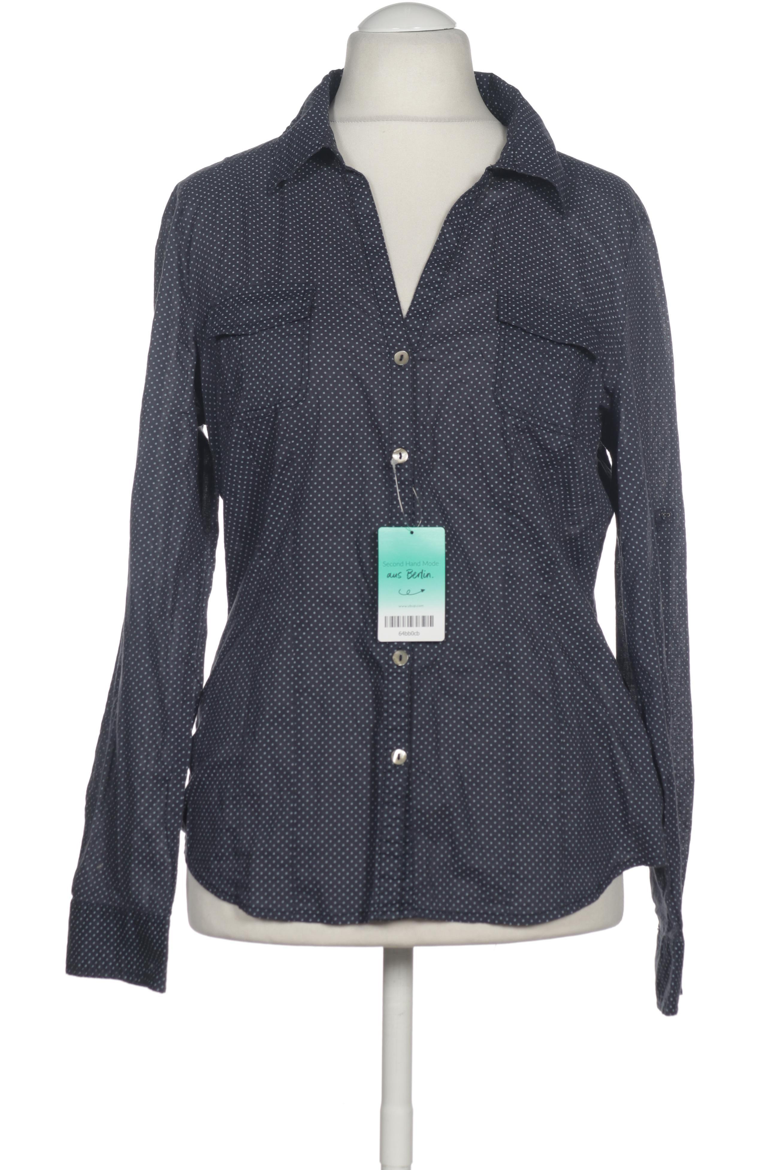 

Opus Damen Bluse, blau, Gr. 42