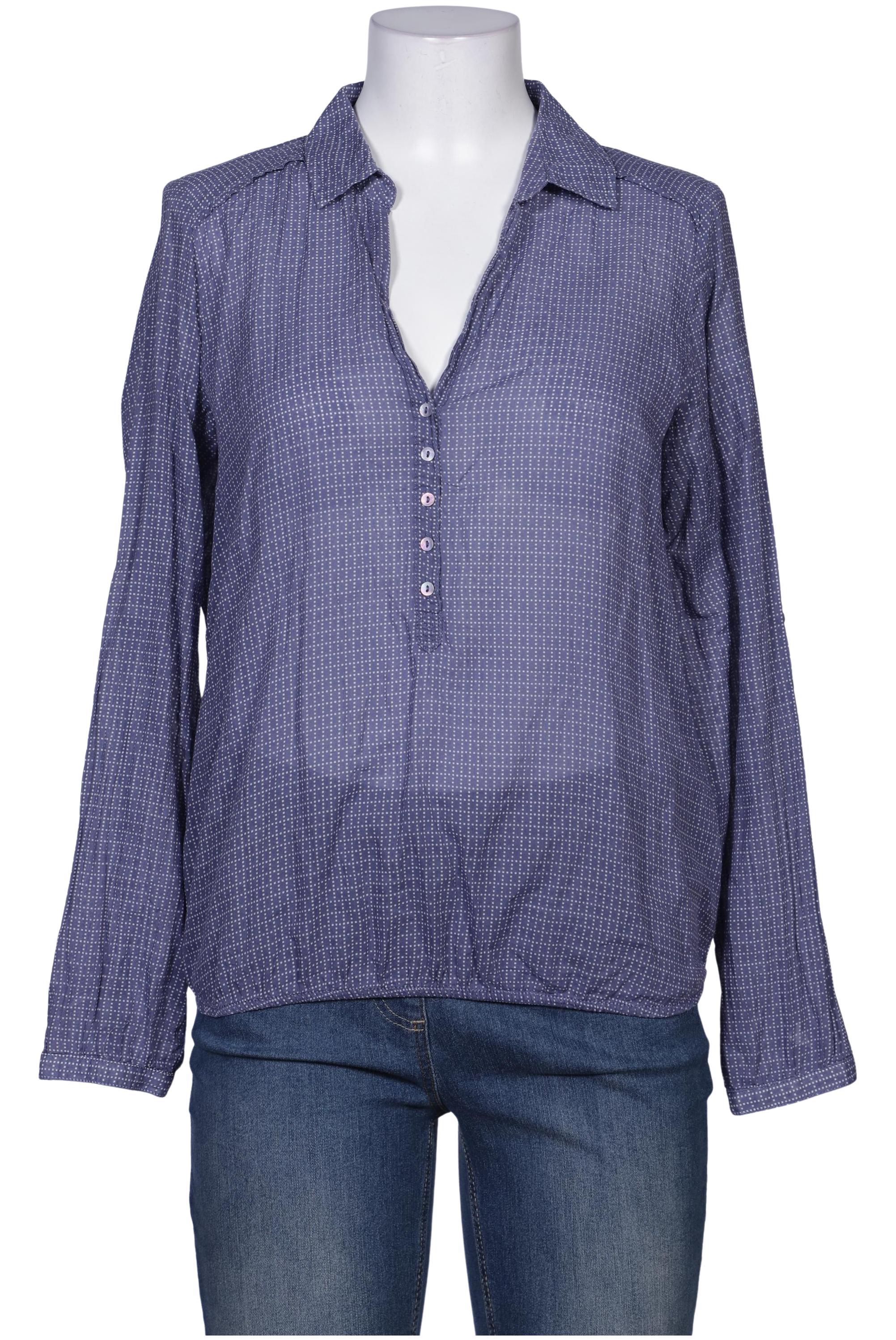 

Opus Damen Bluse, blau, Gr. 38