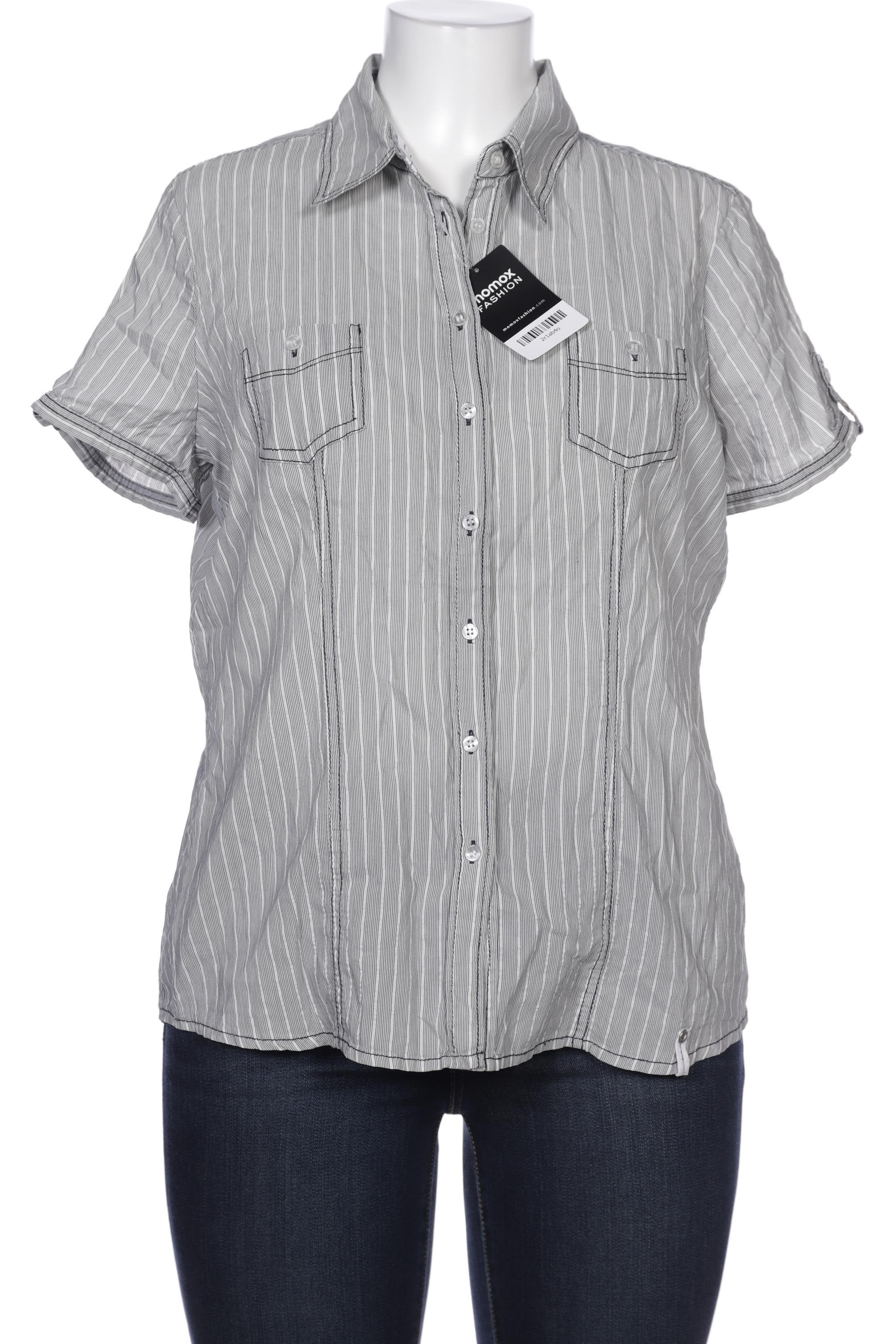 

Opus Damen Bluse, grau, Gr. 42