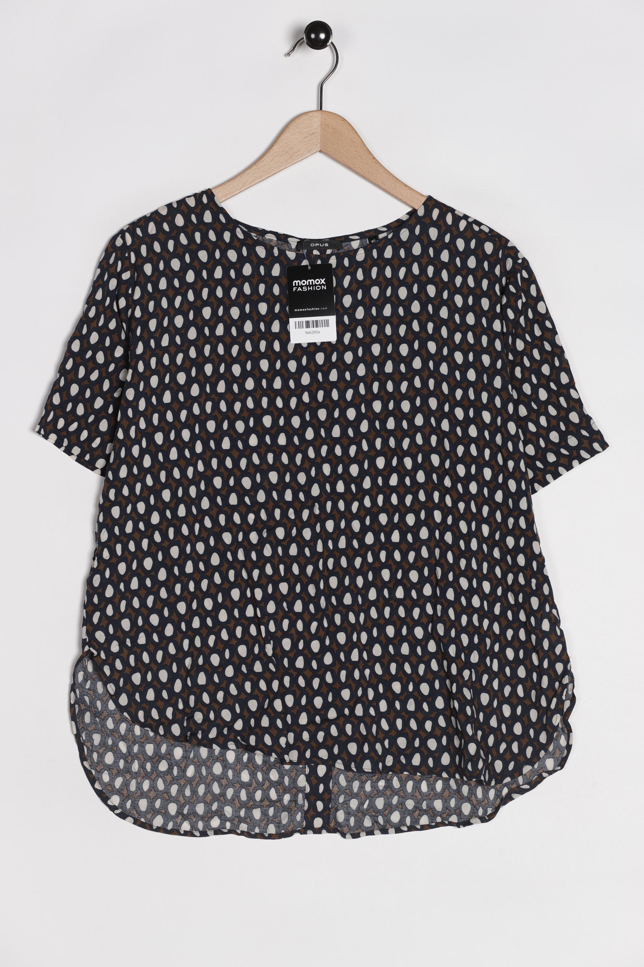 

Opus Damen Bluse, marineblau, Gr. 40