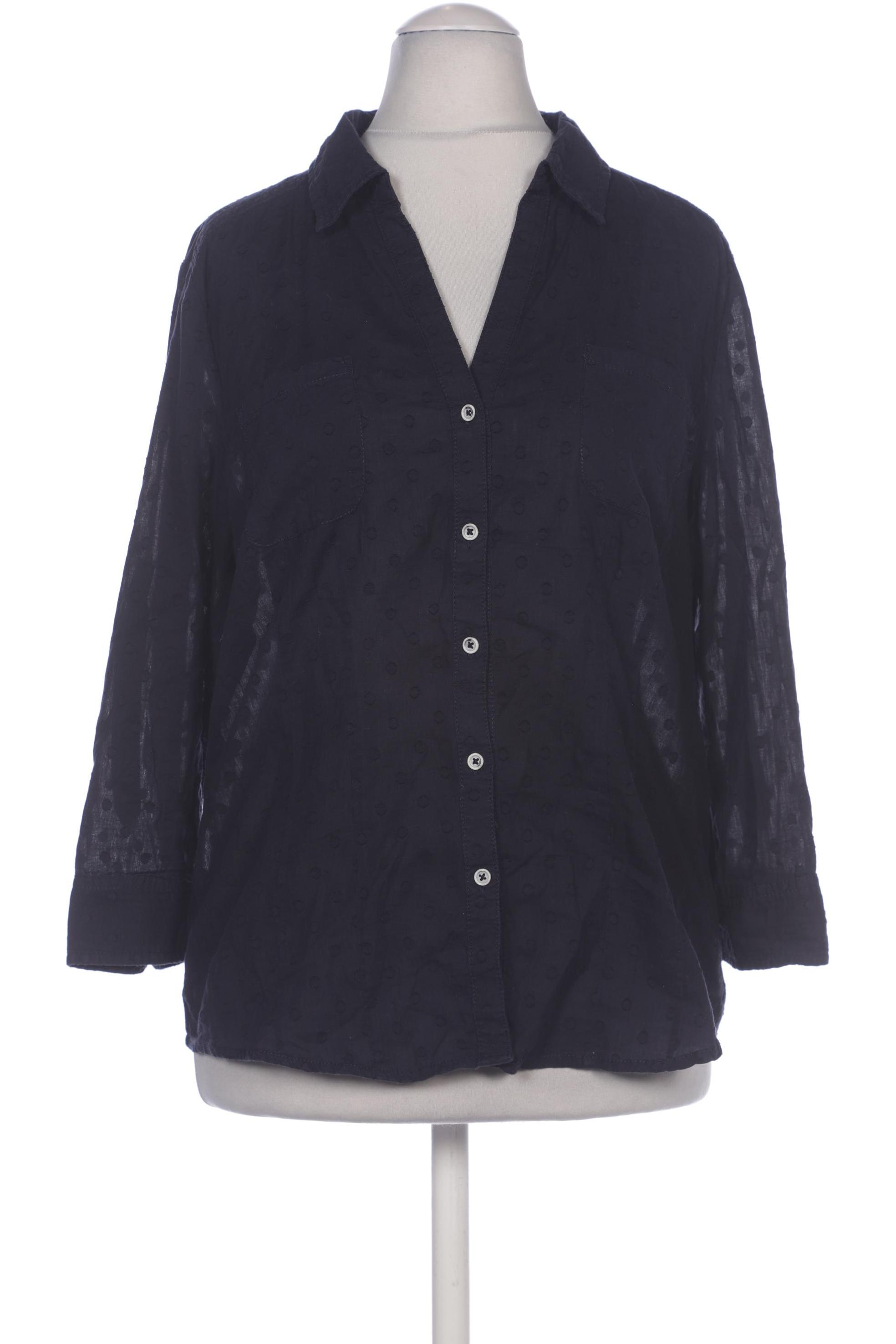 

Opus Damen Bluse, marineblau, Gr. 40