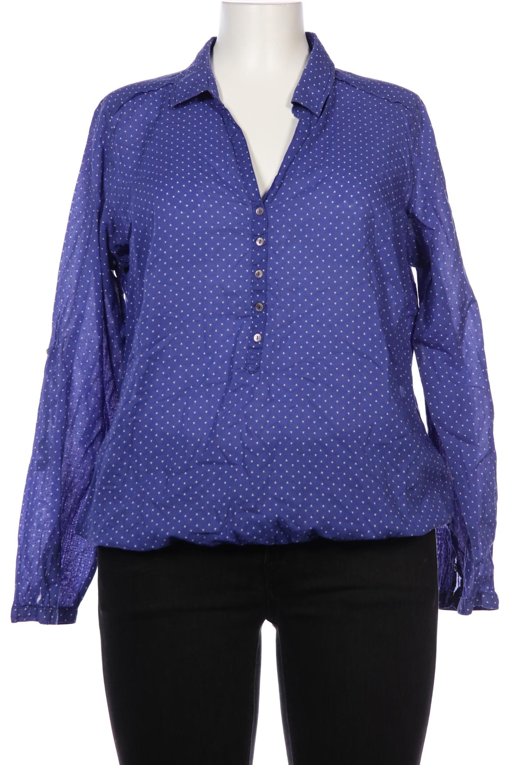 

Opus Damen Bluse, blau, Gr. 44