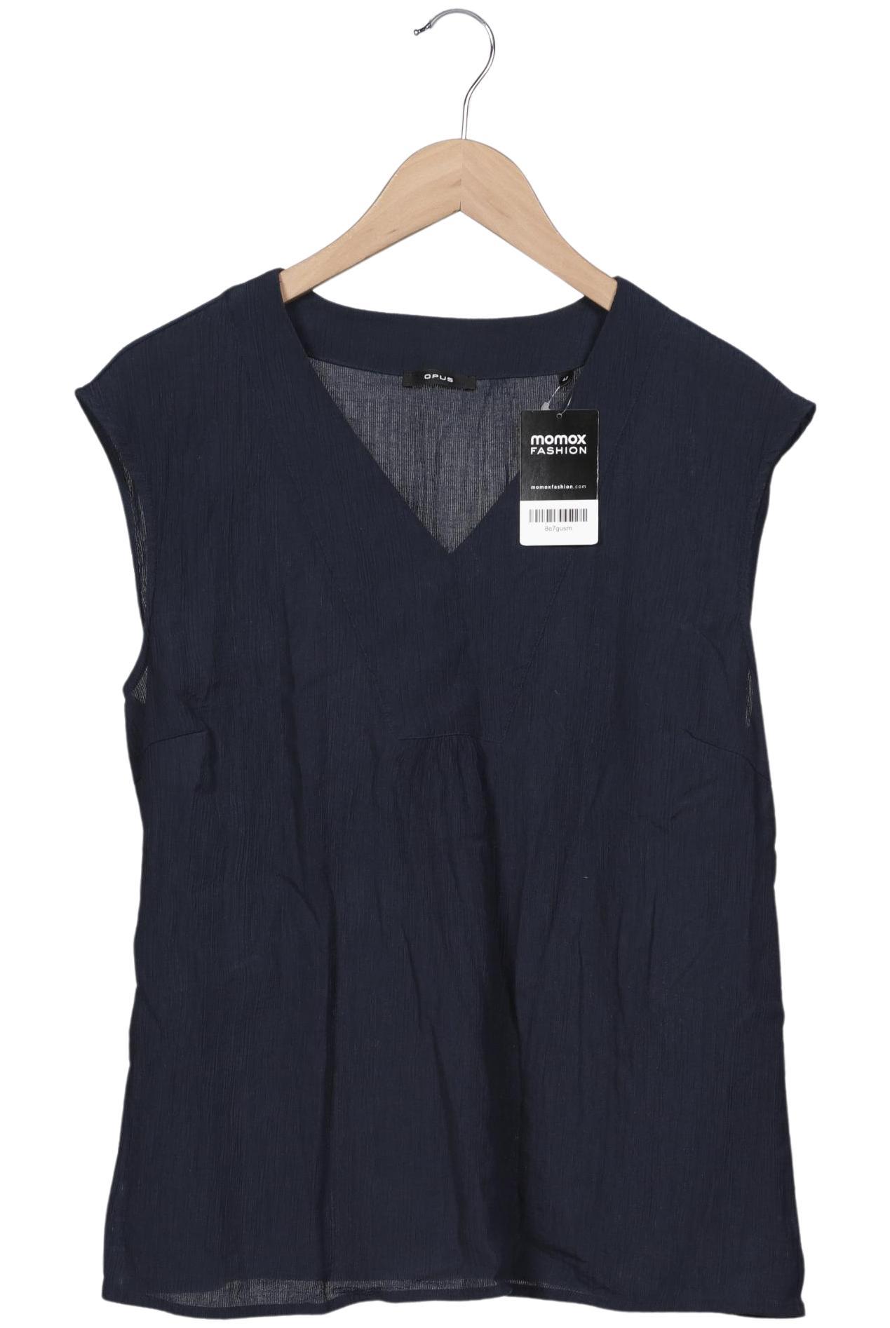 

Opus Damen Bluse, marineblau, Gr. 42