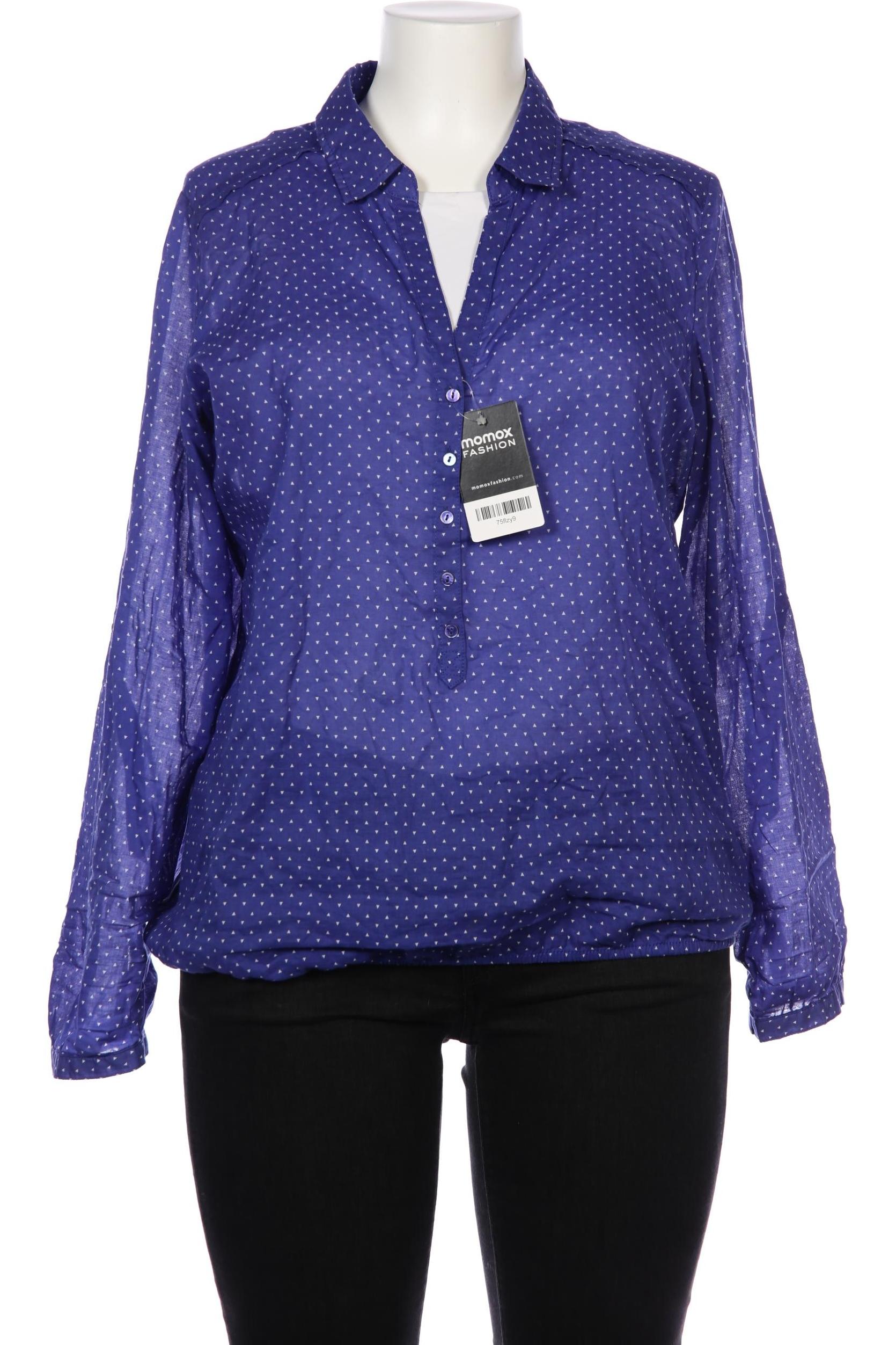 

Opus Damen Bluse, blau, Gr. 42