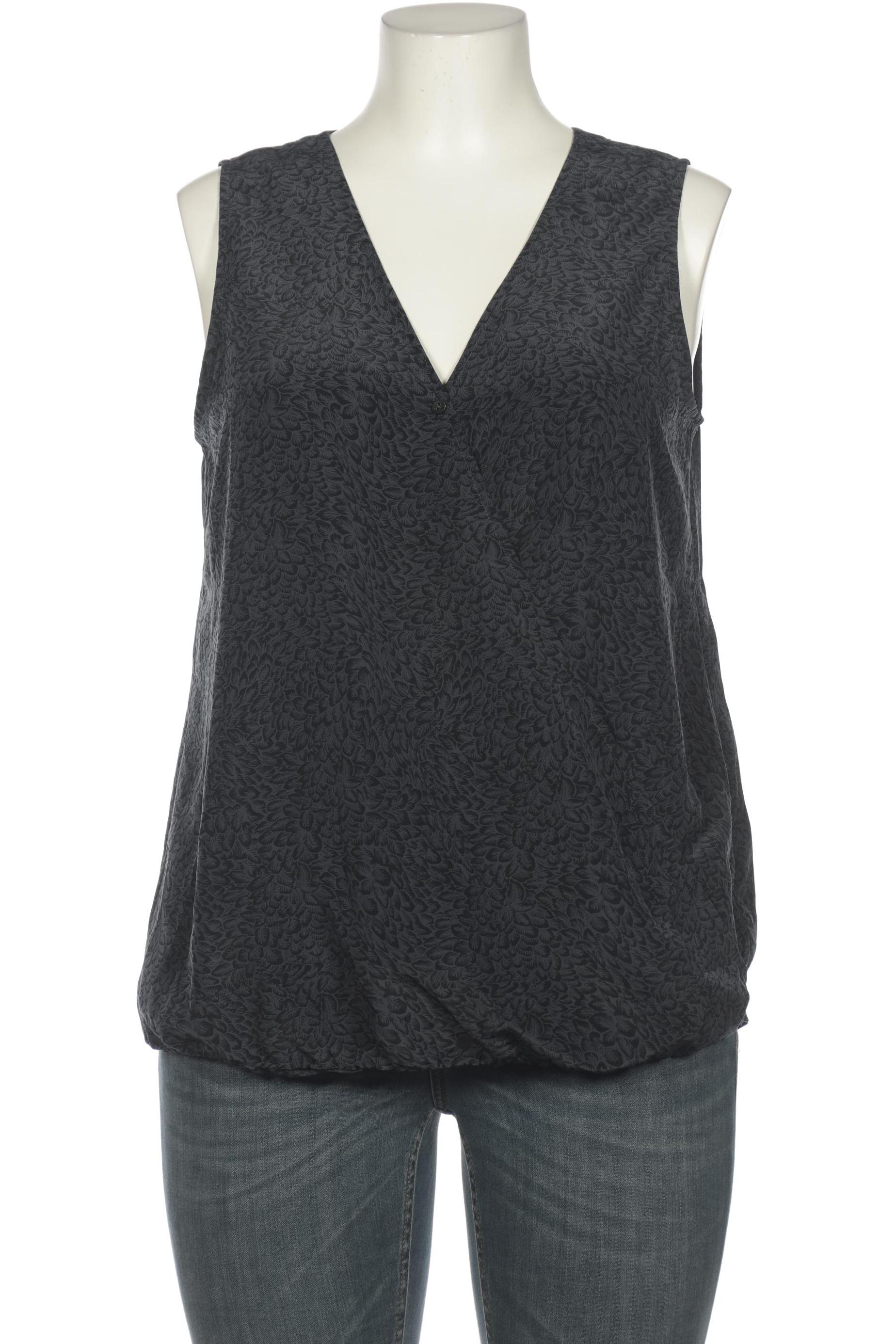 

Opus Damen Bluse, marineblau, Gr. 46
