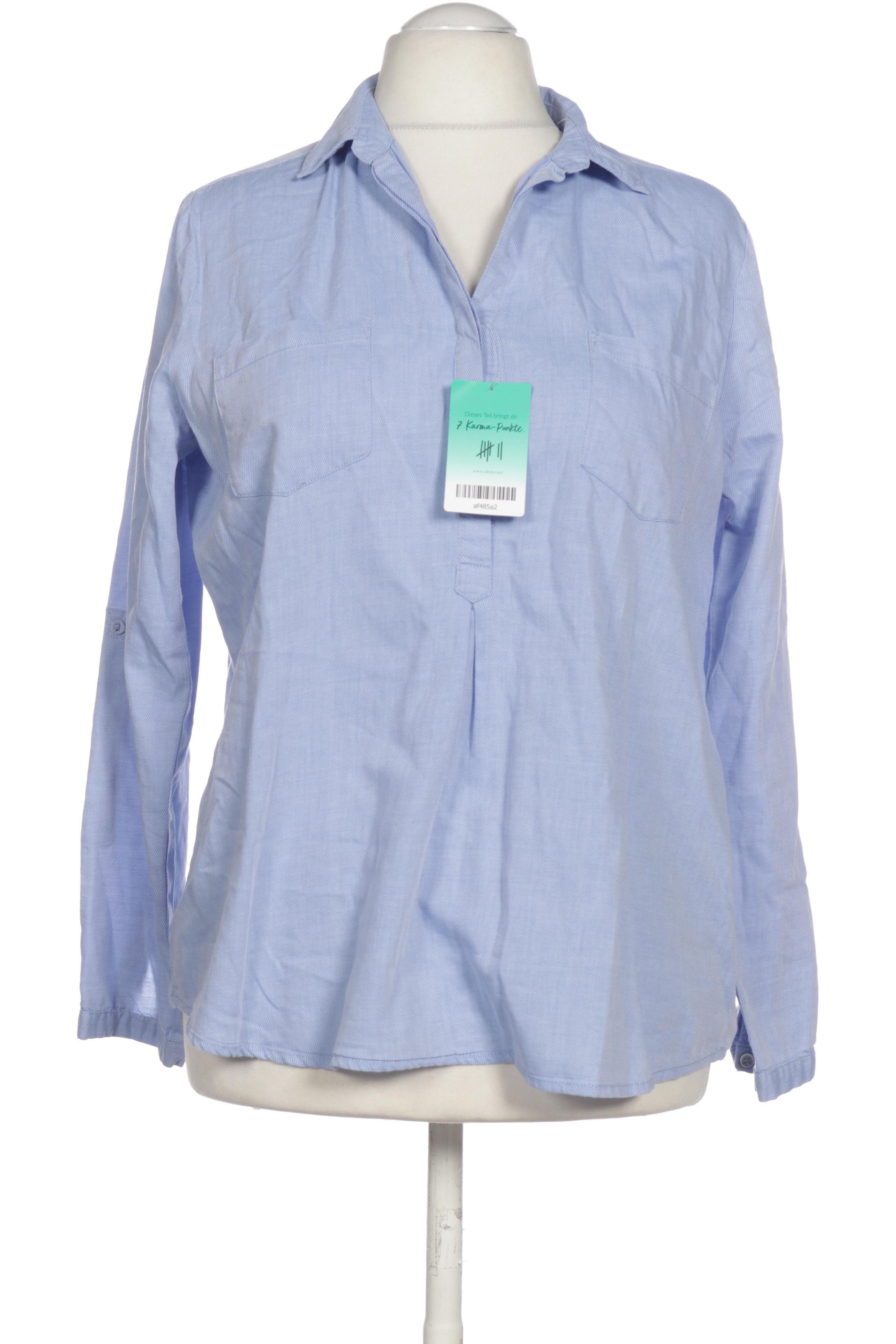 

Opus Damen Bluse, blau, Gr. 42