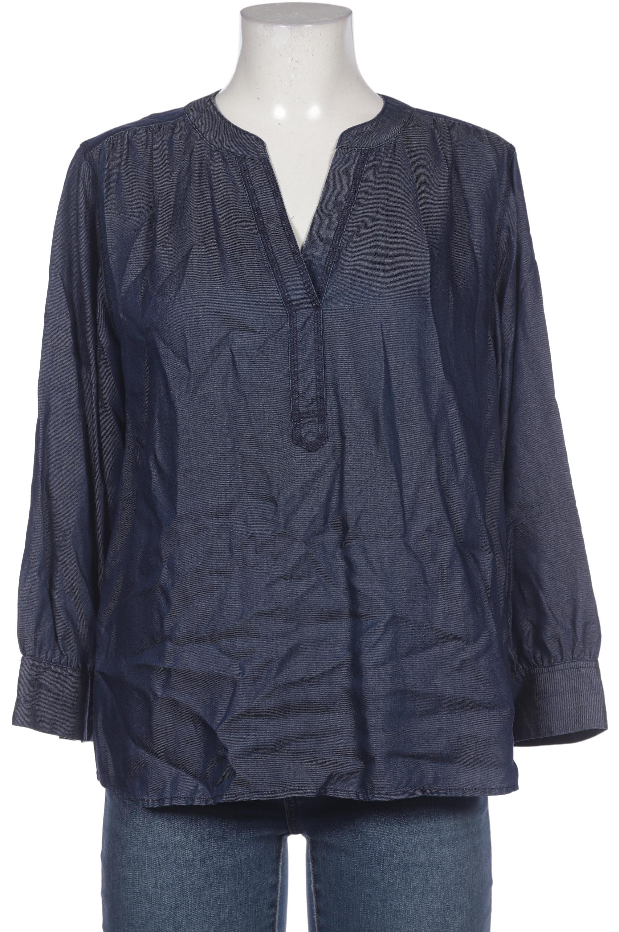 

Opus Damen Bluse, blau, Gr. 38