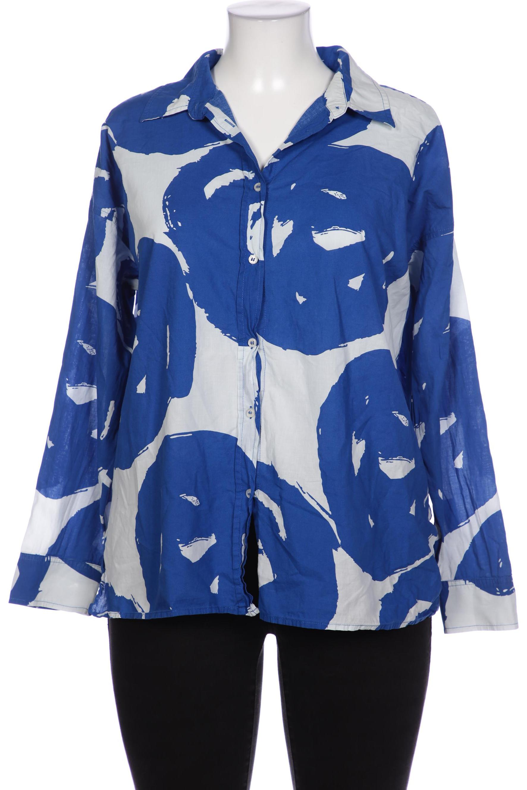 

Opus Damen Bluse, blau, Gr. 42