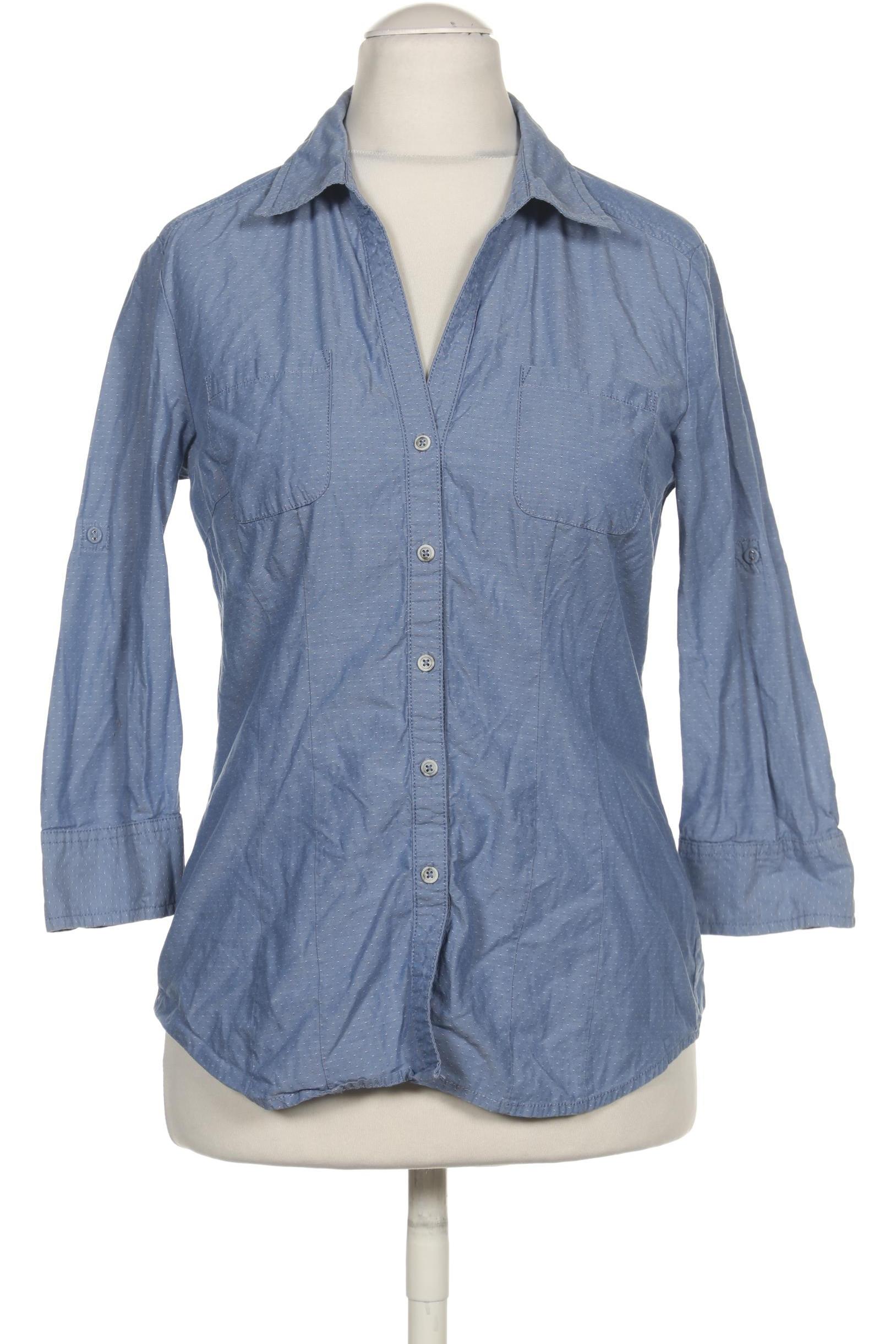 

Opus Damen Bluse, blau, Gr. 38