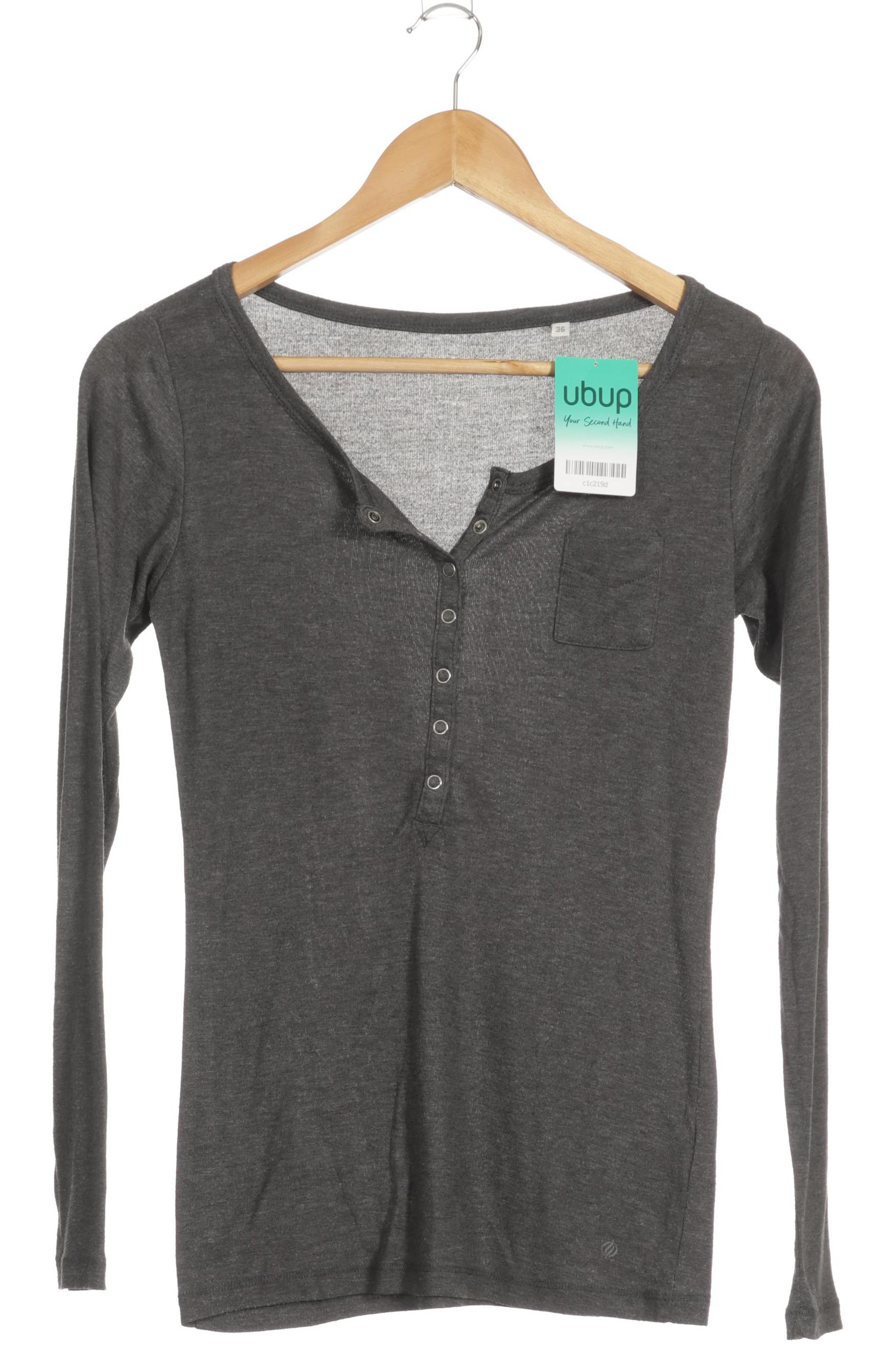 

Opus Damen Bluse, grau, Gr. 36