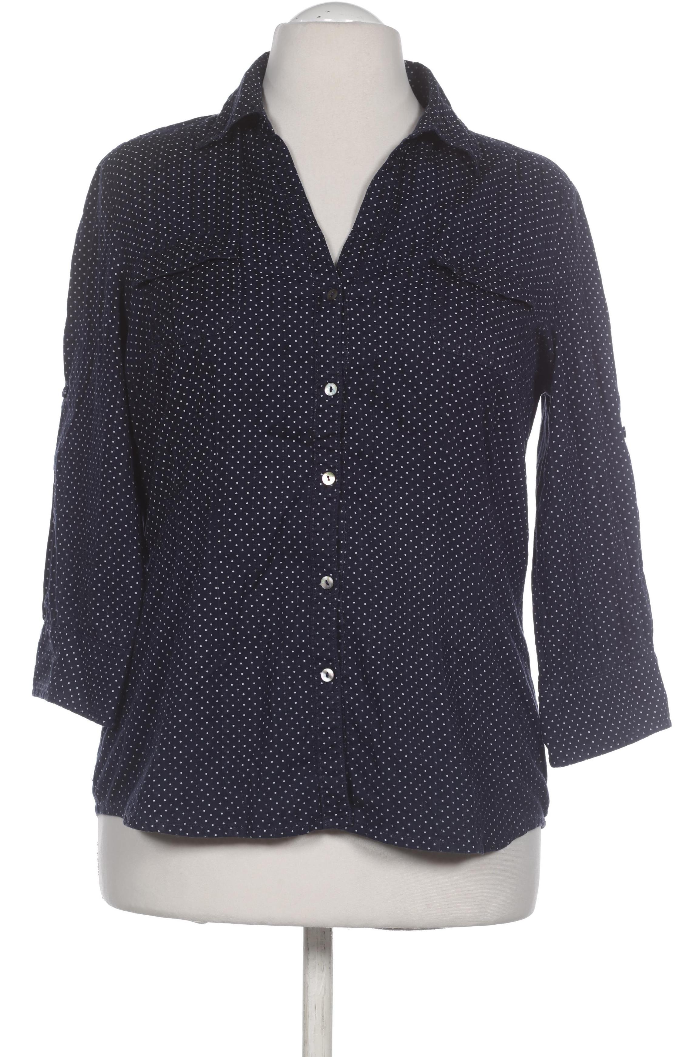 

Opus Damen Bluse, blau, Gr. 42