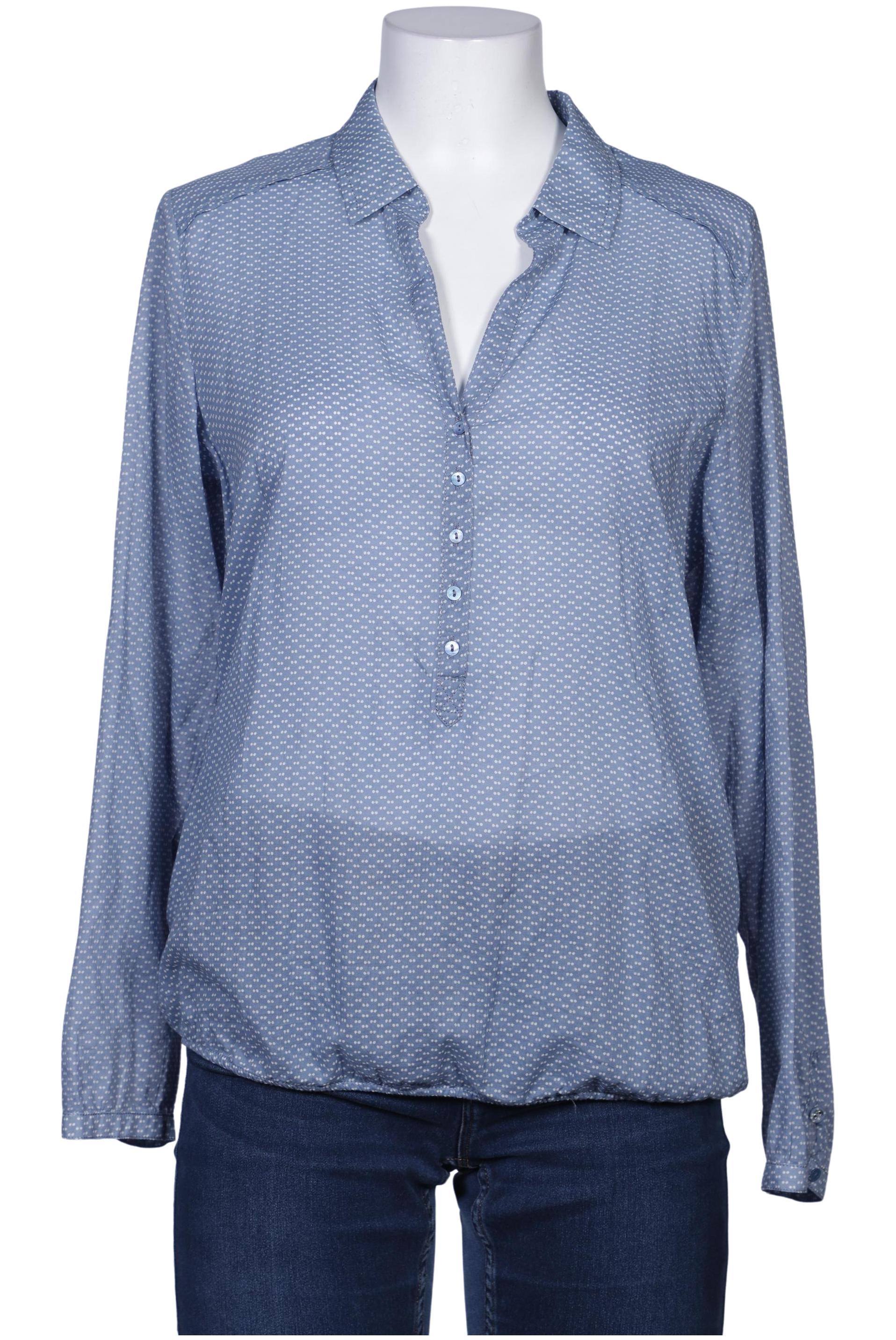 

Opus Damen Bluse, blau, Gr. 40