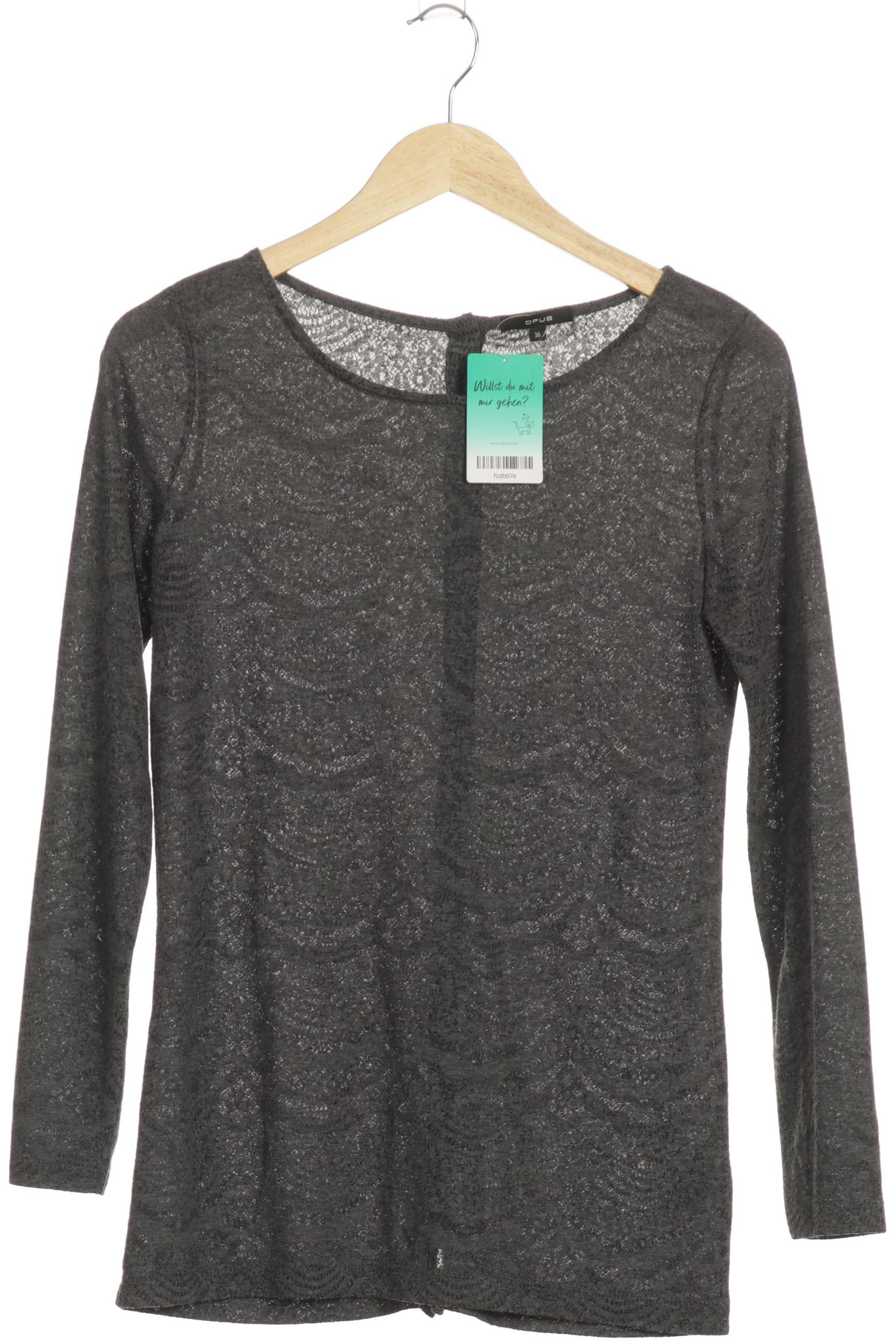

Opus Damen Bluse, grau, Gr. 36