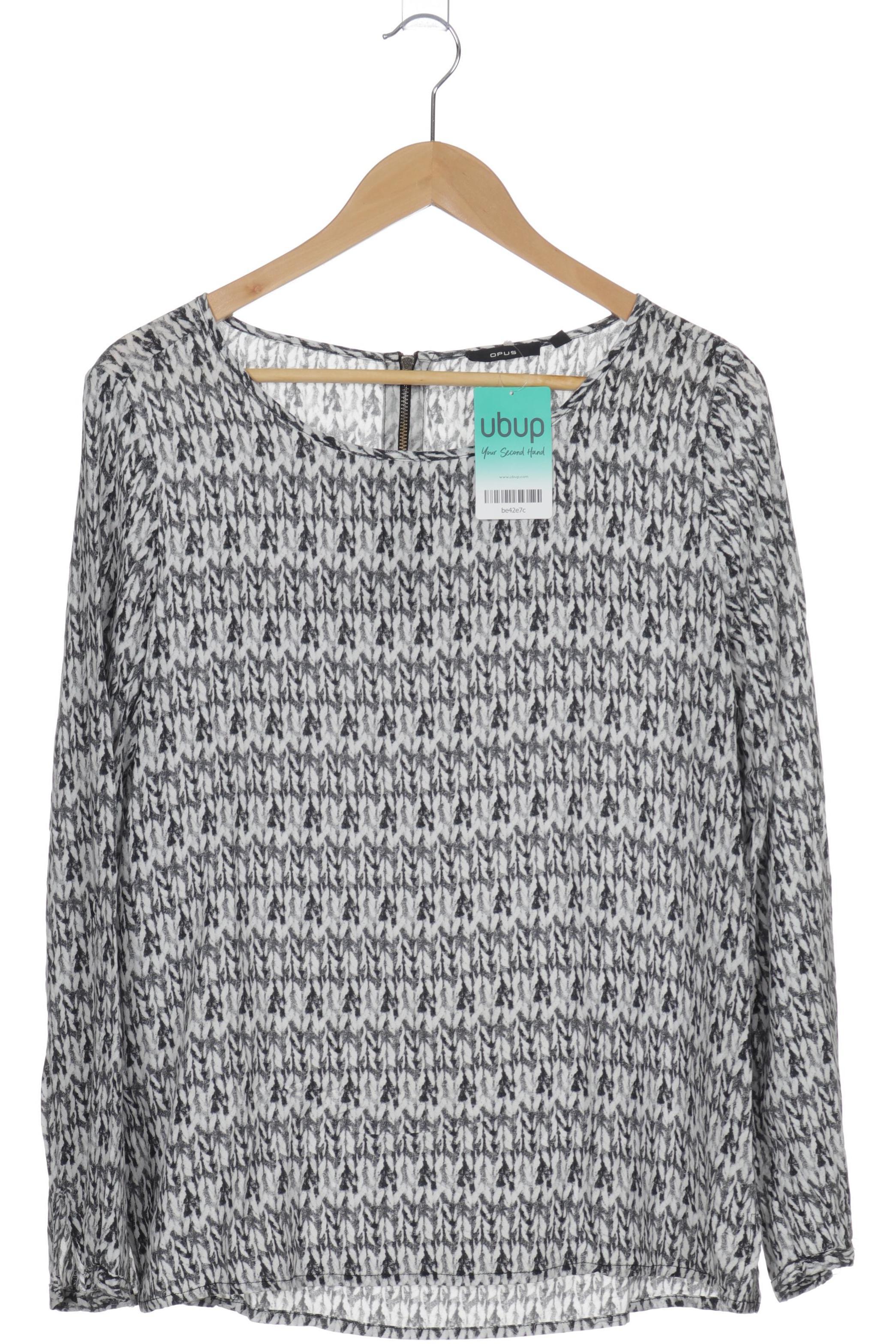 

Opus Damen Bluse, grau, Gr. 40