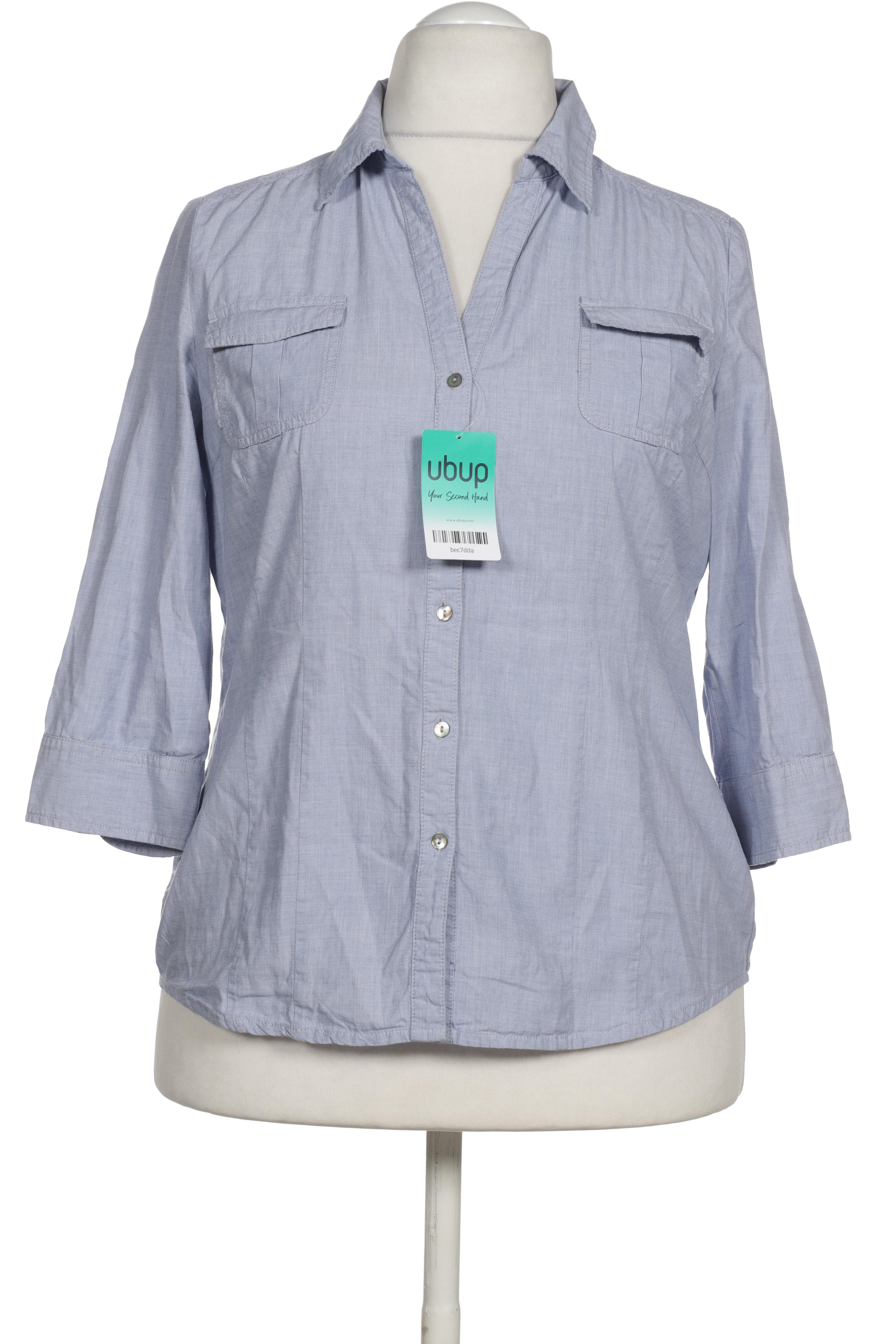 

Opus Damen Bluse, blau, Gr. 44