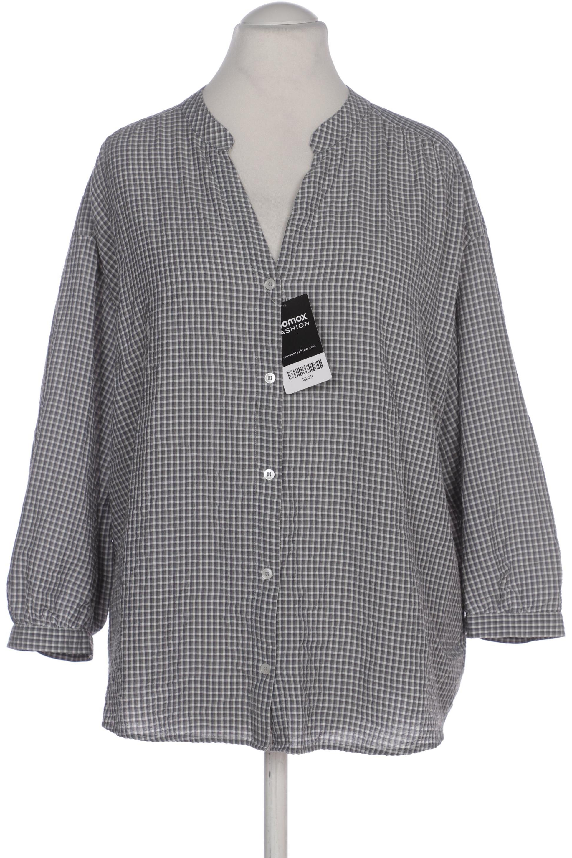 

Opus Damen Bluse, grau, Gr. 52