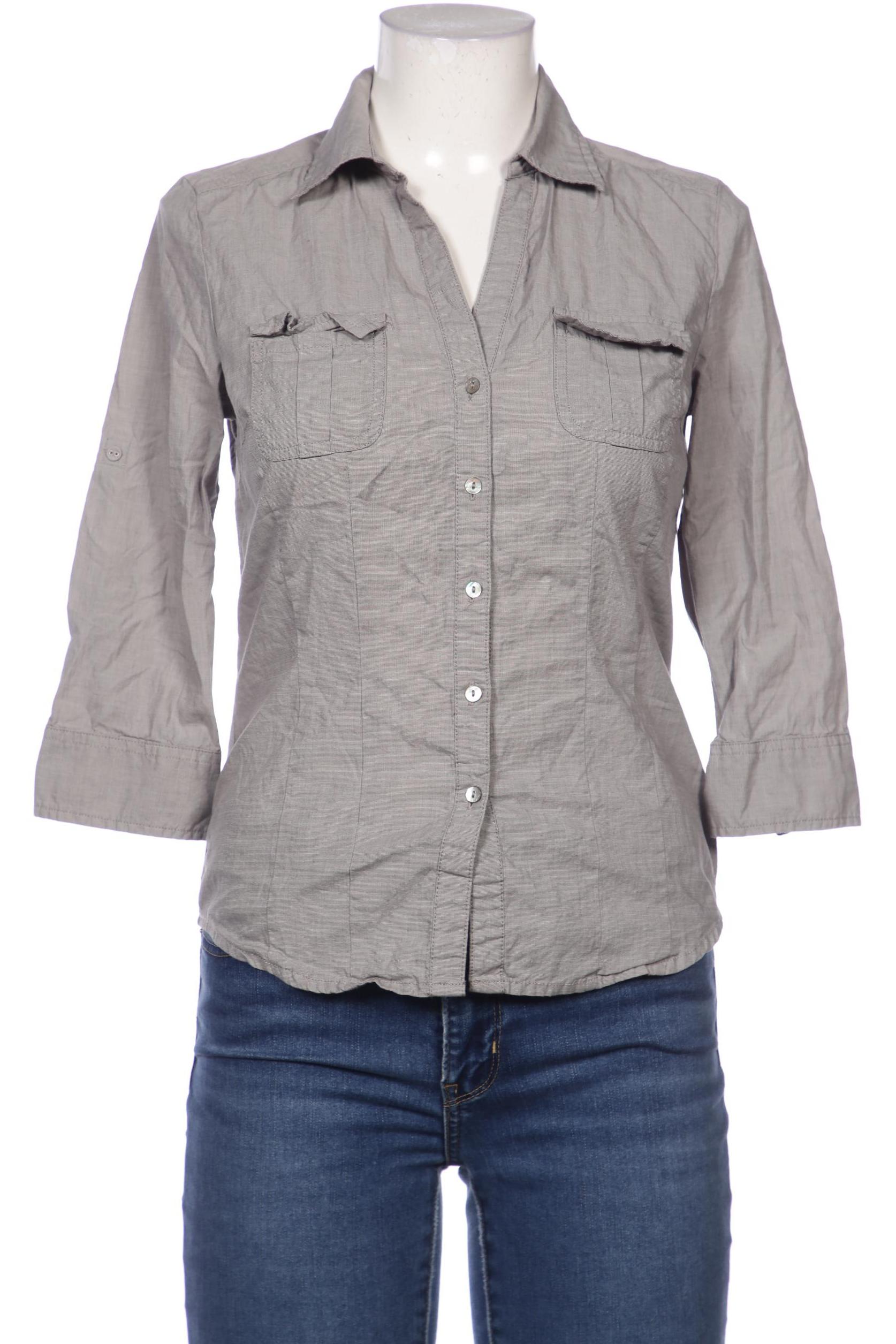 

Opus Damen Bluse, grau, Gr. 36